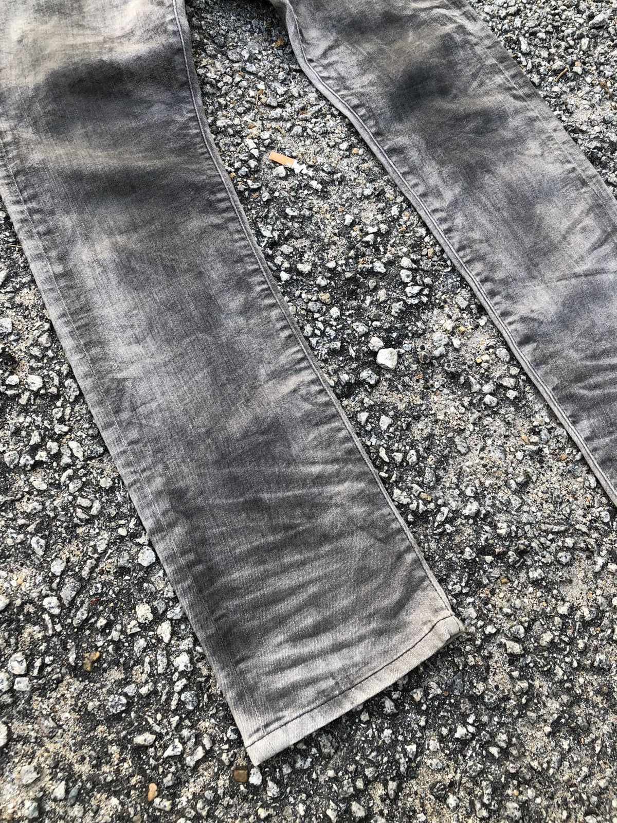 Armani Exchange 🔥Vintage Armani Exchange Distressed Denim Pants Size US 30 / EU 46 - 9 Thumbnail