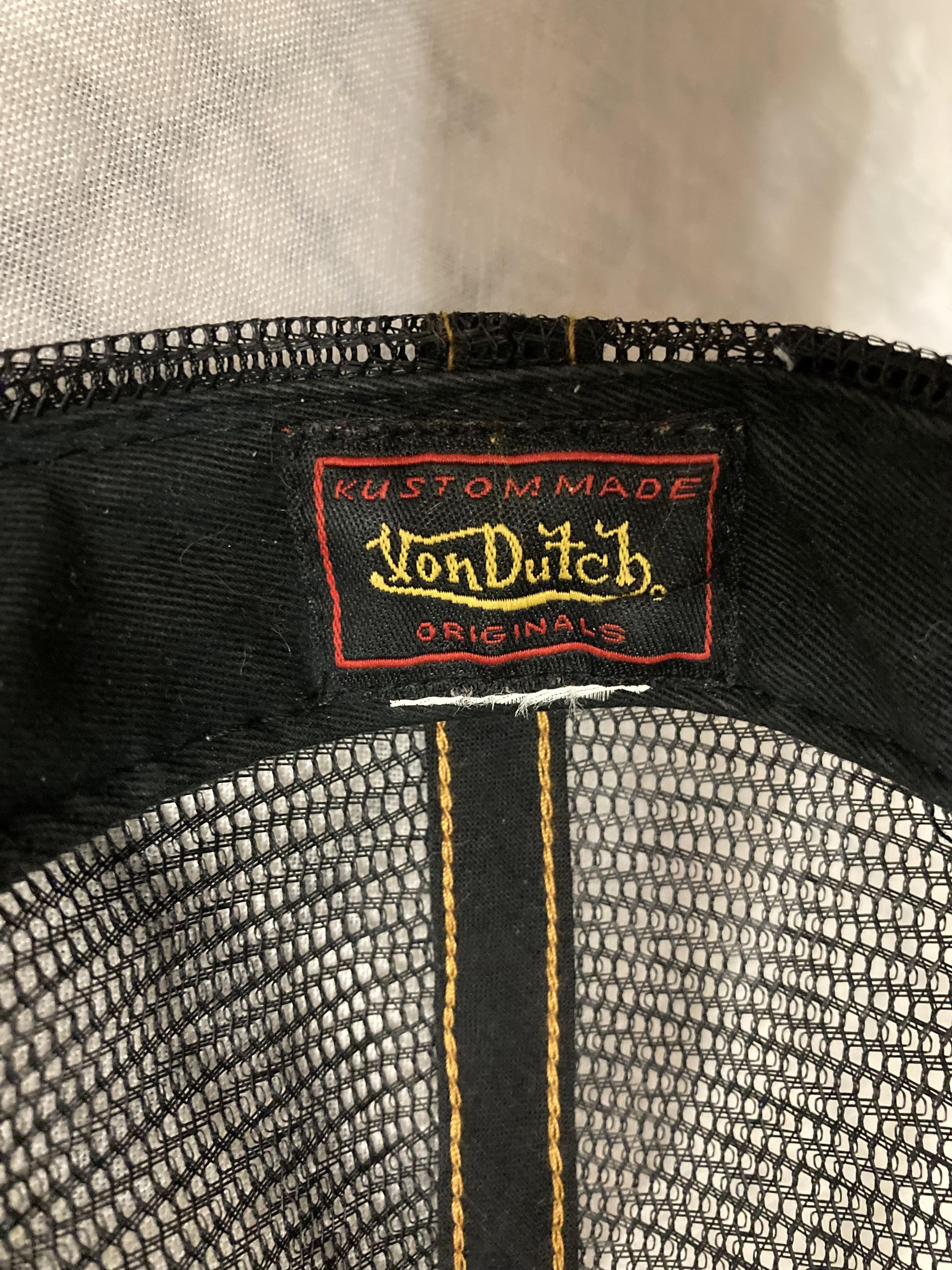 Vintage Vintage Von Dutch Trucker Cap Size ONE SIZE - 7 Thumbnail