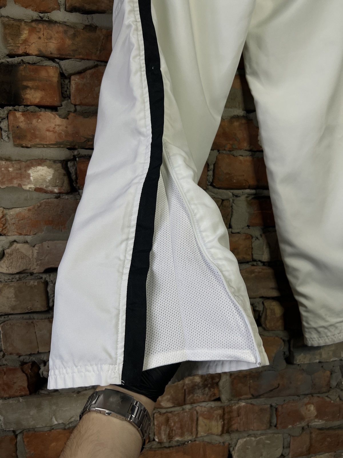 Nike × Vintage Vintage y2k Nike swoosh cargo track pants White Size US 34 / EU 50 - 15 Thumbnail