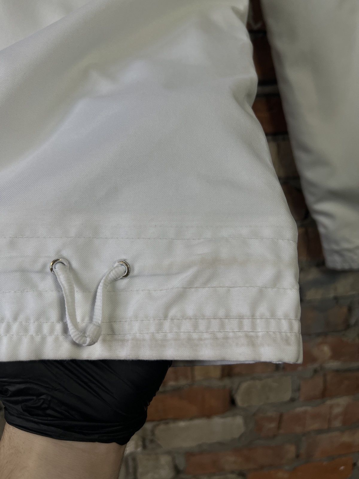 Nike × Vintage Vintage y2k Nike swoosh cargo track pants White Size US 34 / EU 50 - 12 Thumbnail