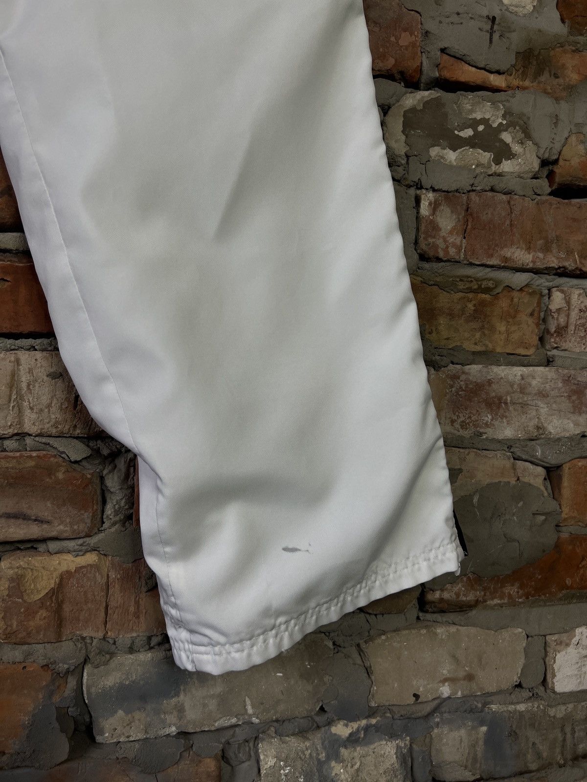 Nike × Vintage Vintage y2k Nike swoosh cargo track pants White Size US 34 / EU 50 - 9 Thumbnail