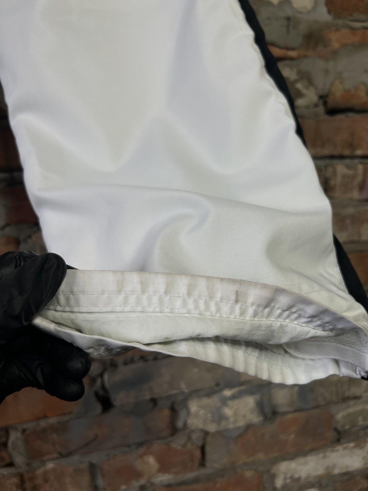 Nike × Vintage Vintage y2k Nike swoosh cargo track pants White Size US 34 / EU 50 - 14 Thumbnail