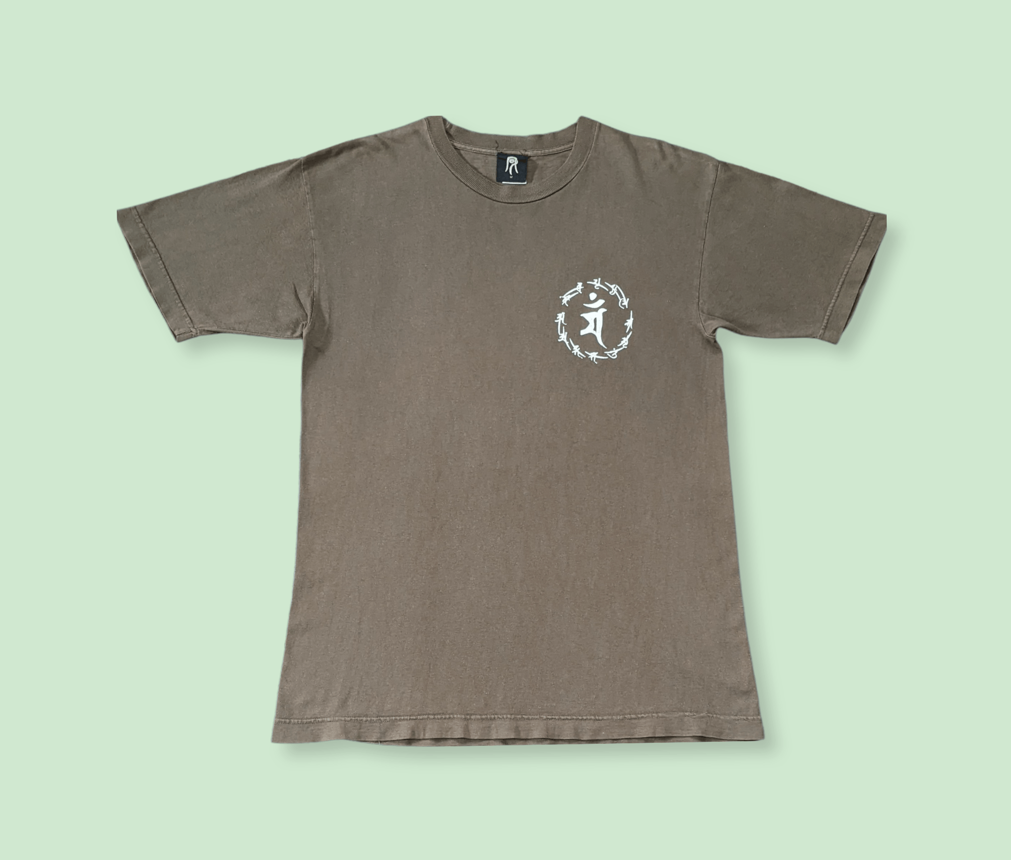 Japanese Brand × Vintage Vintage 90s Japanese Art Fire Dragon T shirt Size US M / EU 48-50 / 2 - 2 Thumbnail