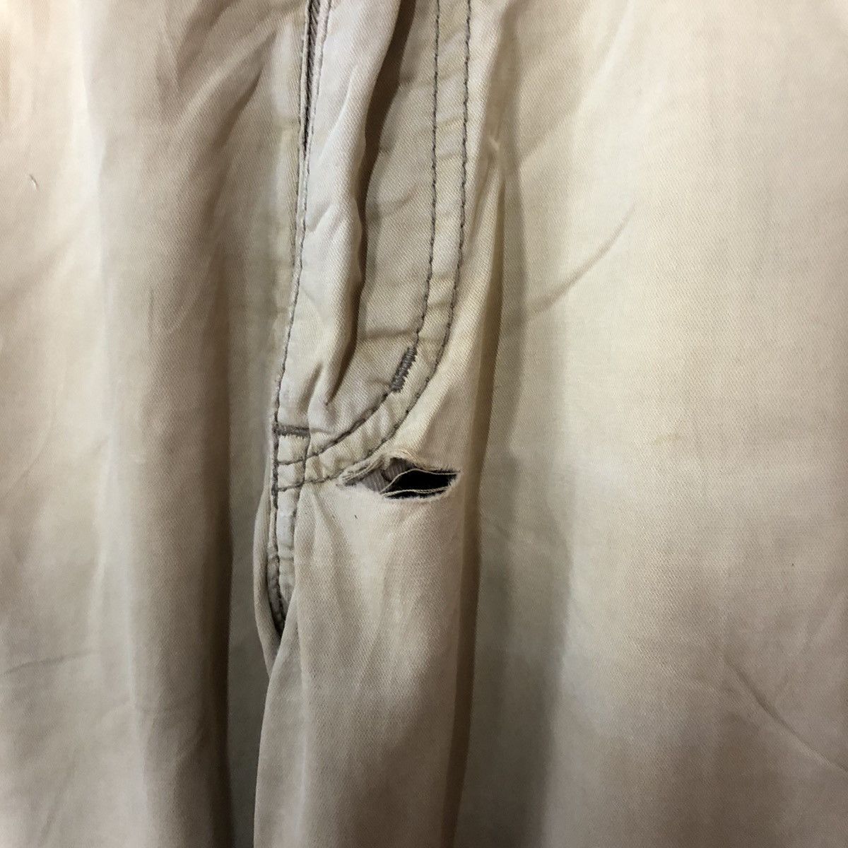 Japanese Brand Uniqlo faded Brown Cargo utility streetwear Pants #7099 Size US 31 - 10 Thumbnail