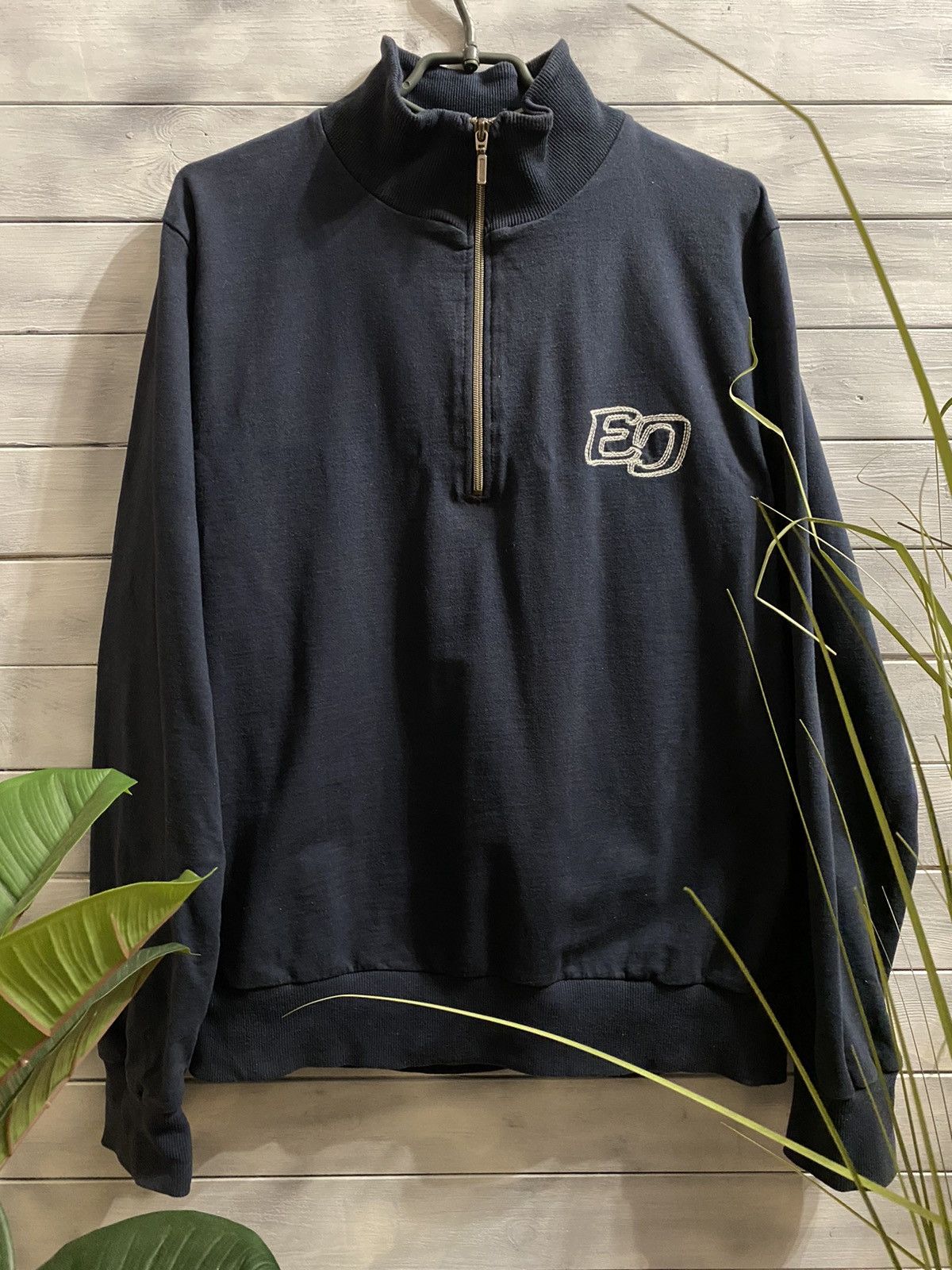 Japanese Brand 1/3 zip hoodie Etienne Ozeki Japanese brand. Size US M / EU 48-50 / 2 - 1 Thumbnail