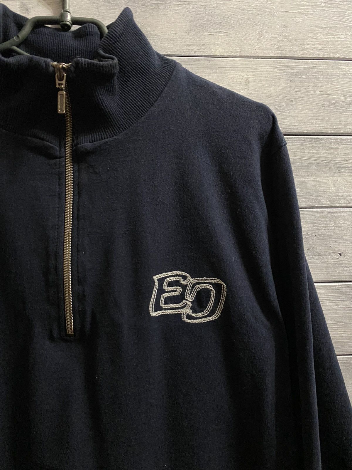 Japanese Brand 1/3 zip hoodie Etienne Ozeki Japanese brand. Size US M / EU 48-50 / 2 - 2 Thumbnail