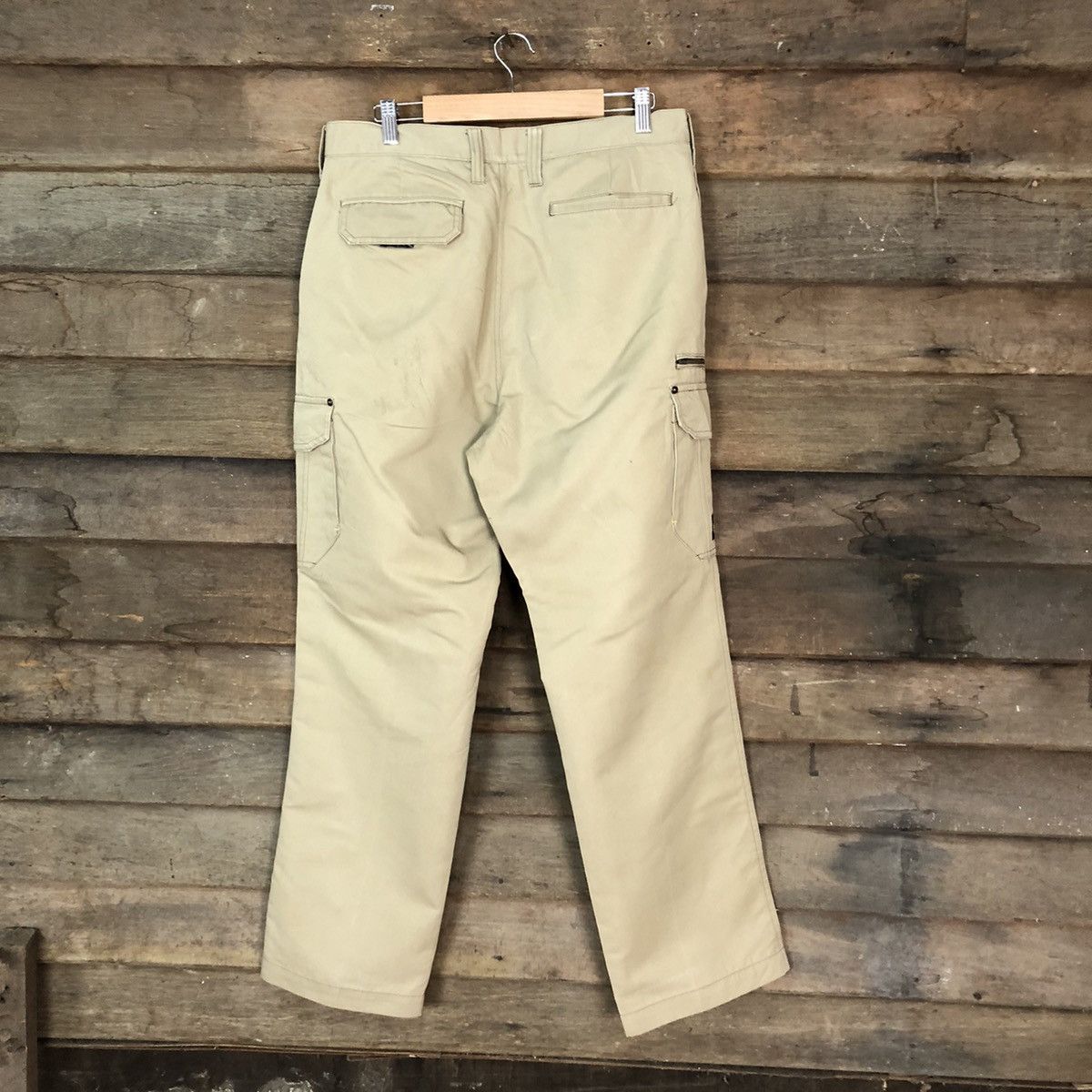 Japanese Brand Azito multipocket worker Brown Cargo Pants #7100 Size US 30 / EU 46 - 9 Thumbnail