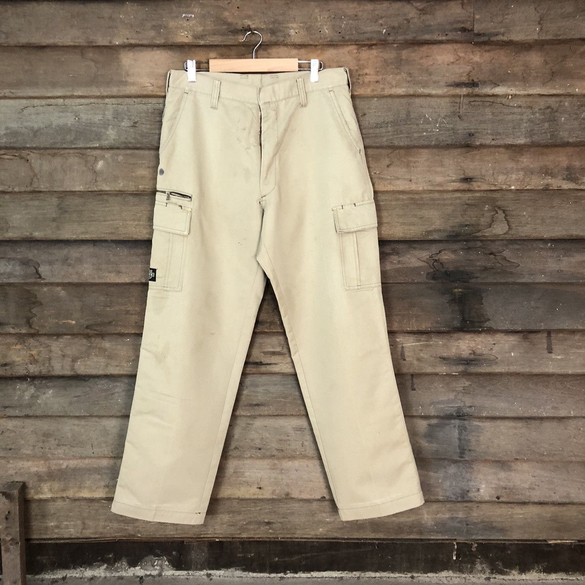 Japanese Brand Azito multipocket worker Brown Cargo Pants #7100 Size US 30 / EU 46 - 1 Thumbnail