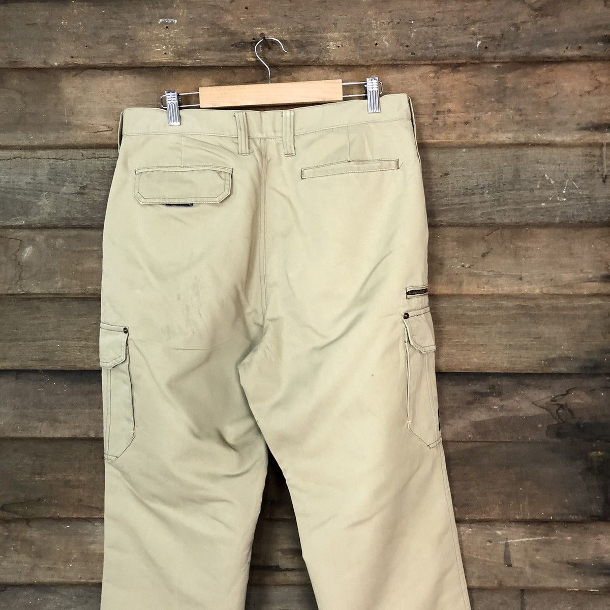 Japanese Brand Azito multipocket worker Brown Cargo Pants #7100 Size US 30 / EU 46 - 10 Thumbnail