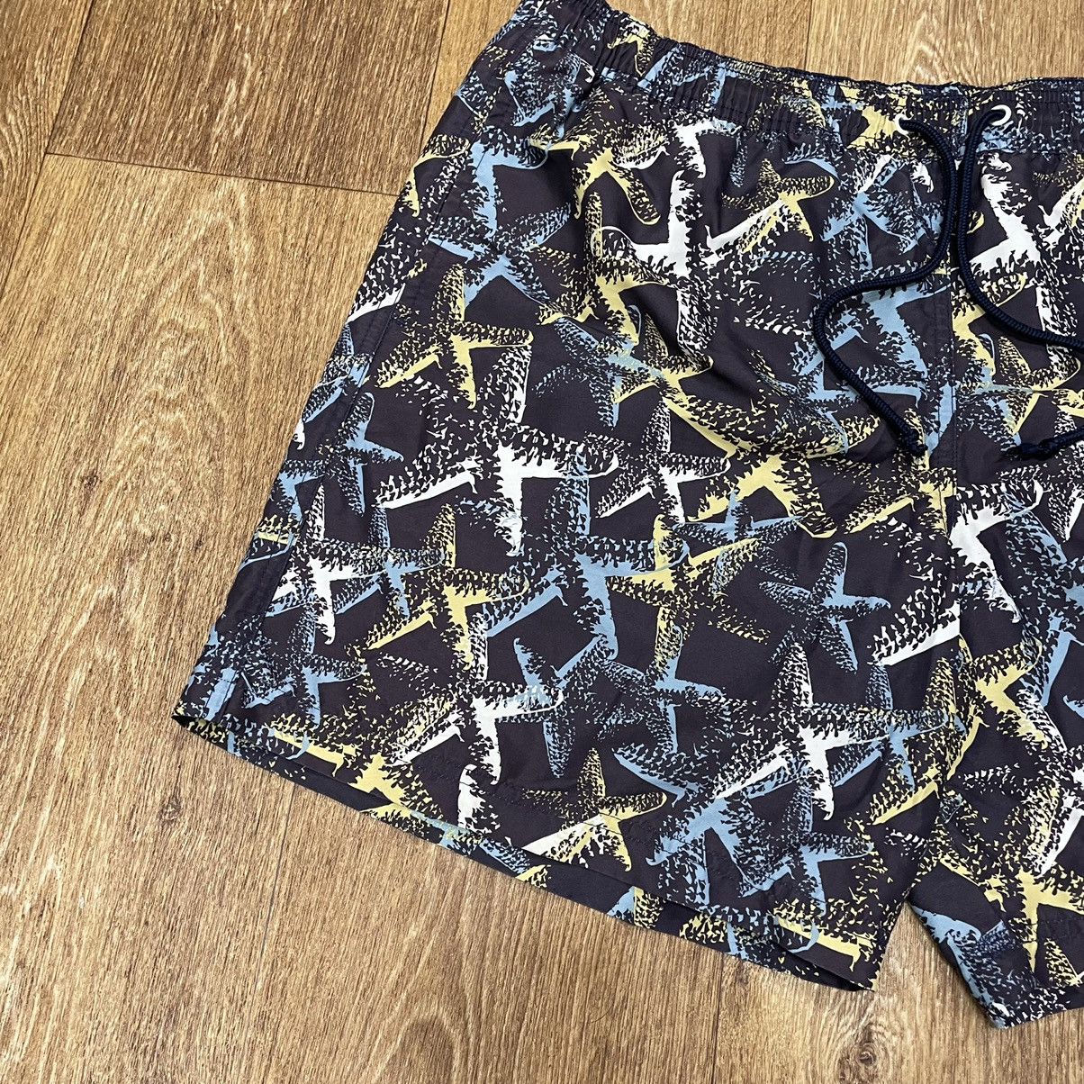 Vintage Vintage 90s All Over Print Baggy Shorts Streetwear Black 34 Size US 34 / EU 50 - 3 Thumbnail