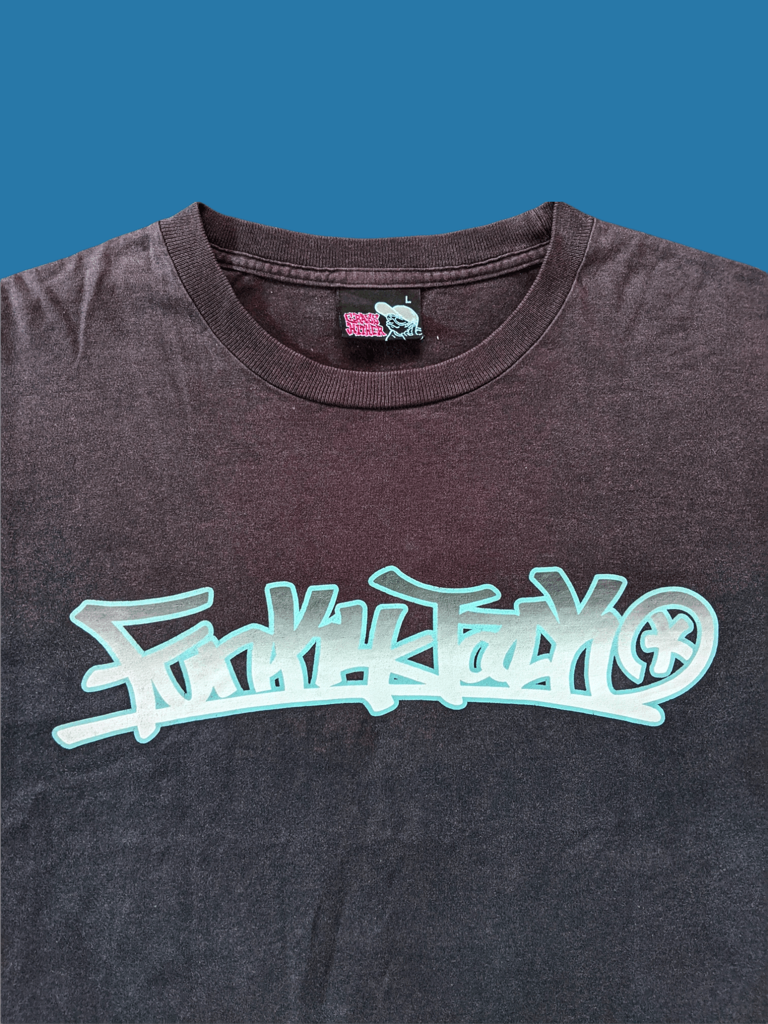 Rap Tees × Vintage Vintage 00s Y2K Graffiti Art Hip Hop Funk Attack T shirt Size US M / EU 48-50 / 2 - 4 Thumbnail
