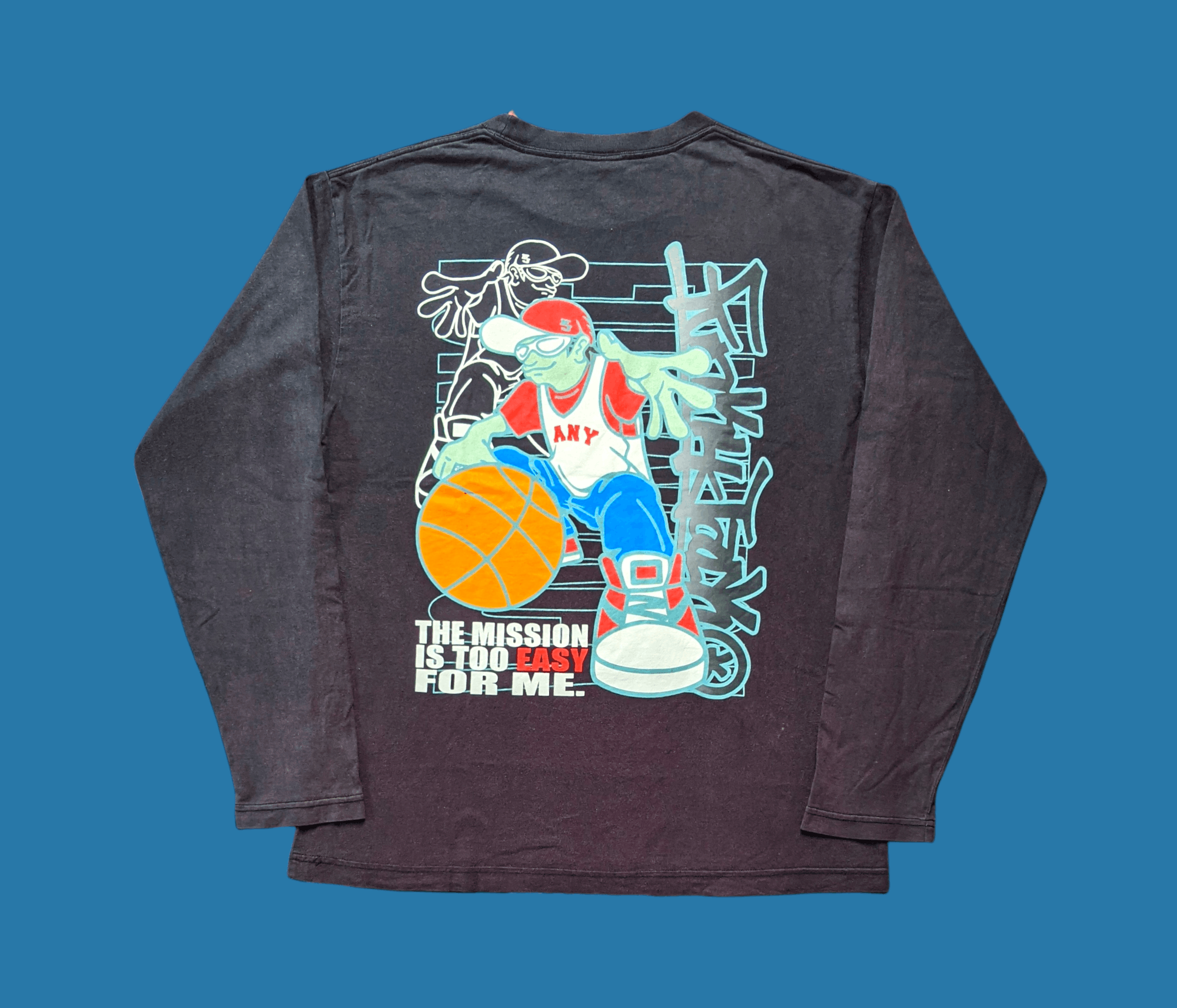 Rap Tees × Vintage Vintage 00s Y2K Graffiti Art Hip Hop Funk Attack T shirt Size US M / EU 48-50 / 2 - 1 Thumbnail