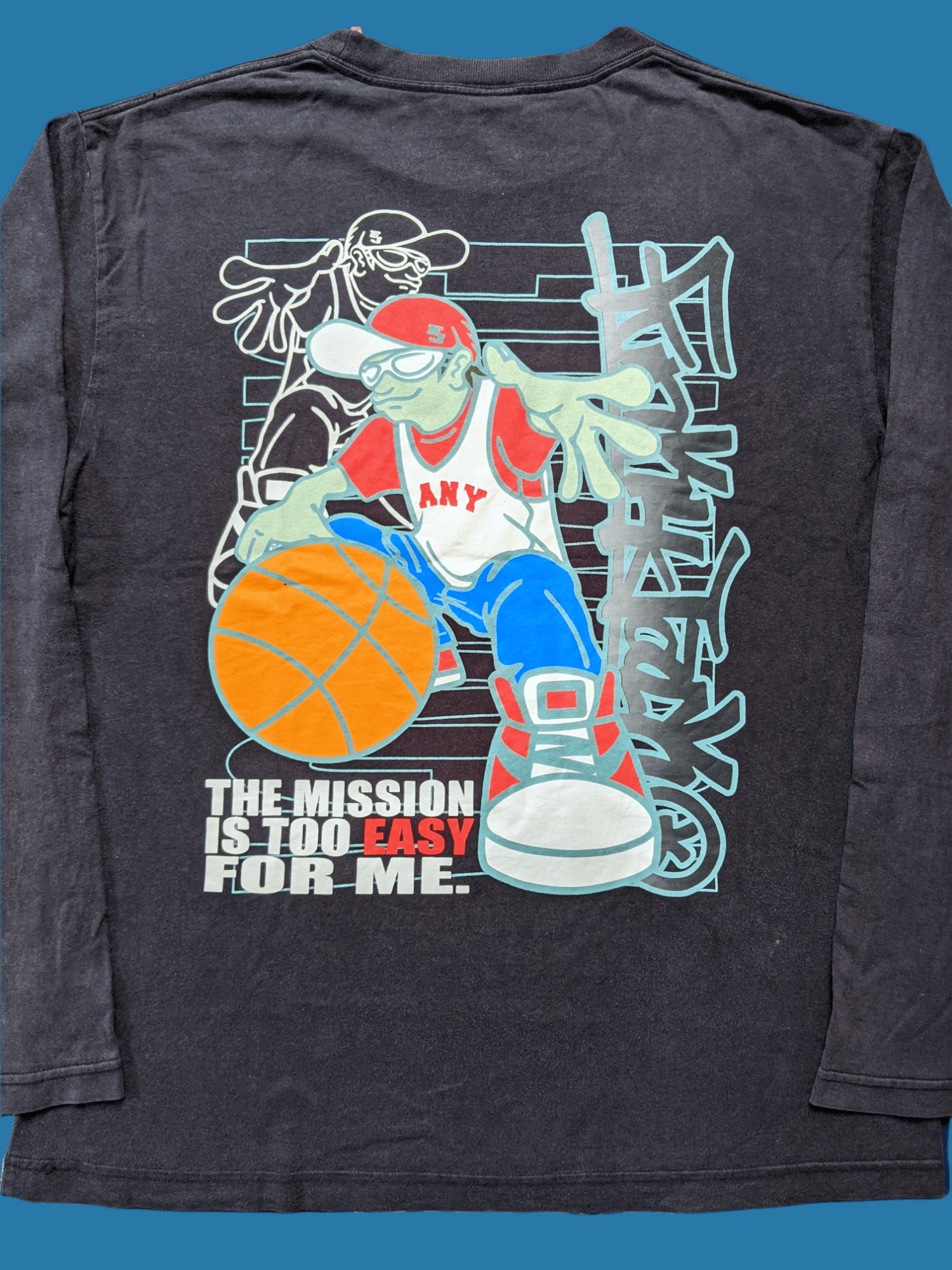 Rap Tees × Vintage Vintage 00s Y2K Graffiti Art Hip Hop Funk Attack T shirt Size US M / EU 48-50 / 2 - 3 Thumbnail