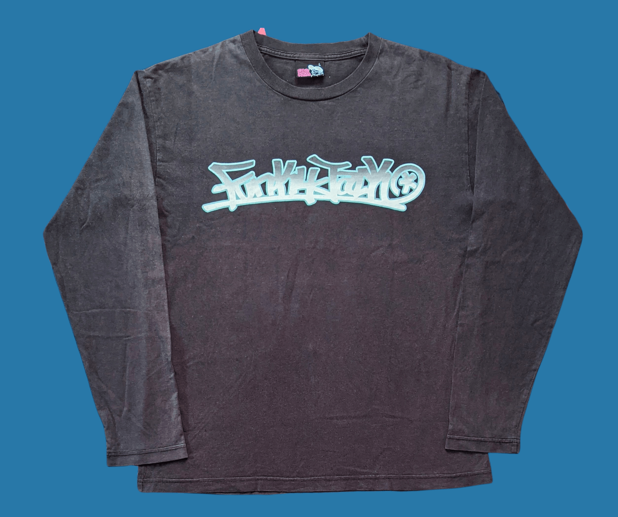 Rap Tees × Vintage Vintage 00s Y2K Graffiti Art Hip Hop Funk Attack T shirt Size US M / EU 48-50 / 2 - 2 Thumbnail