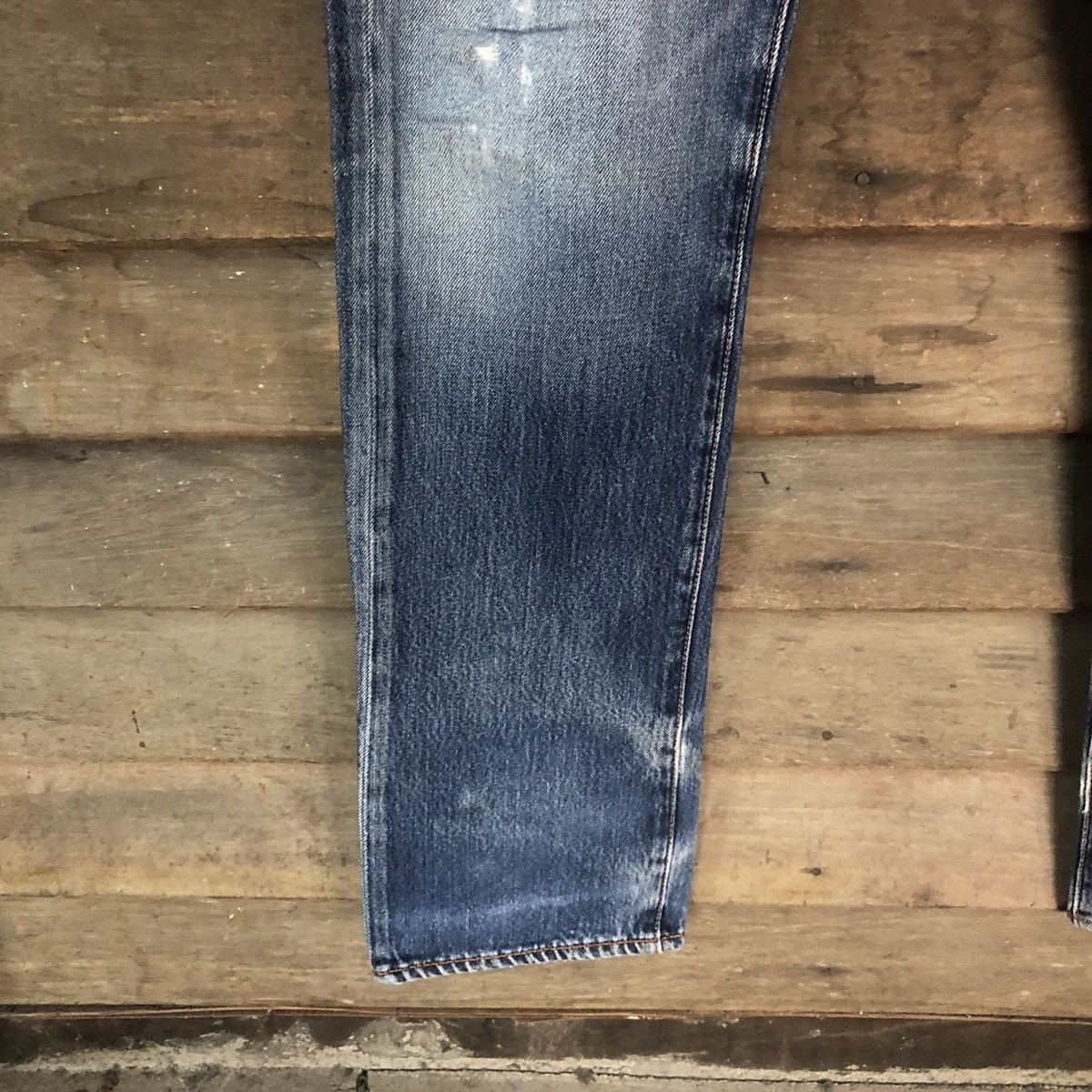 Levi's DLS 501 Levis Blue Distressed Denim Pants #BB542 Size US 32 / EU 48 - 7 Thumbnail