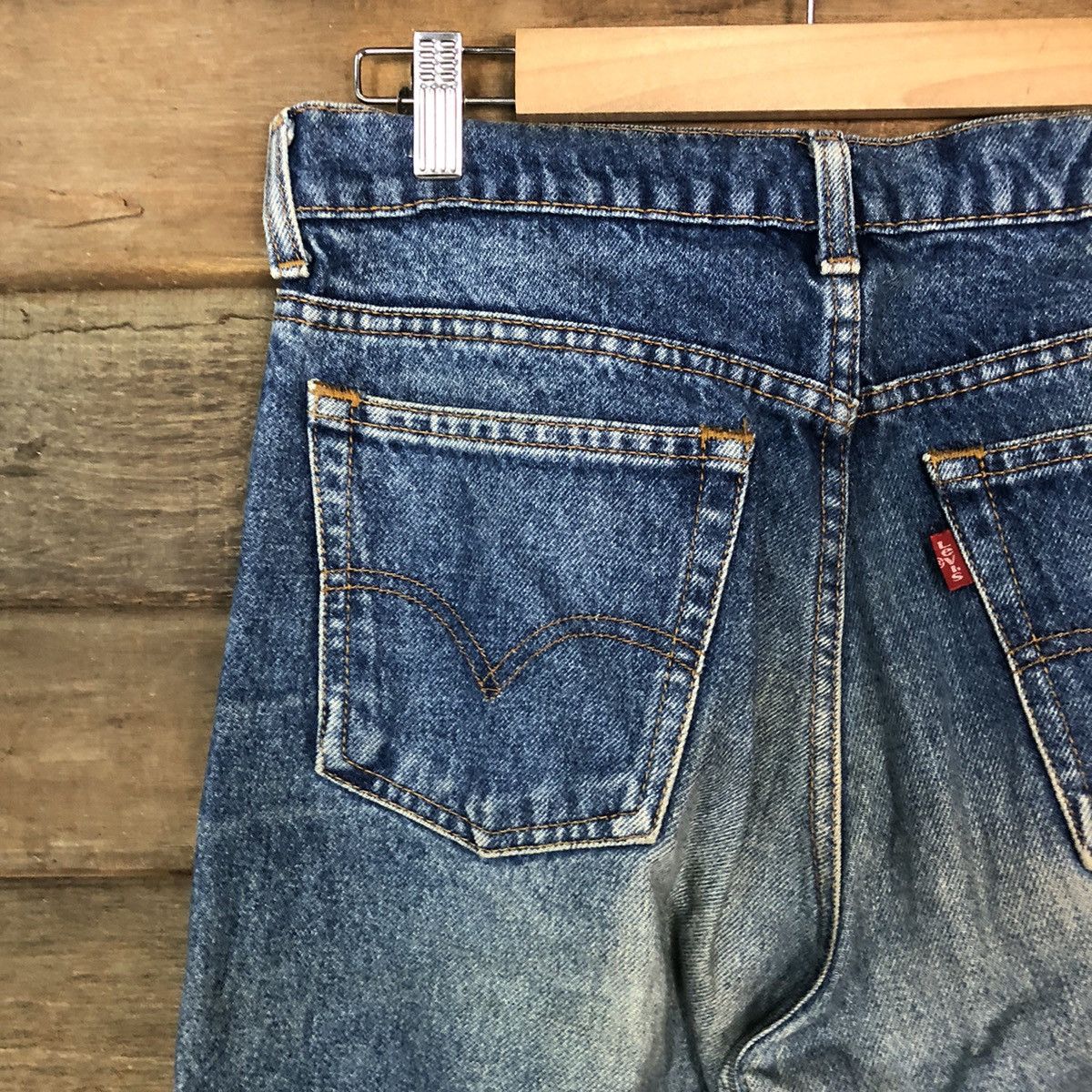 Levi's DLS Levis vintage faded blue denim pants #BB529 Size US 30 / EU 46 - 13 Thumbnail
