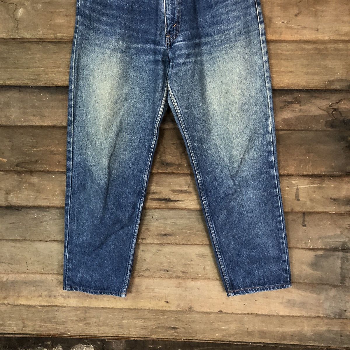 Levi's DLS Levis vintage faded blue denim pants #BB529 Size US 30 / EU 46 - 3 Thumbnail