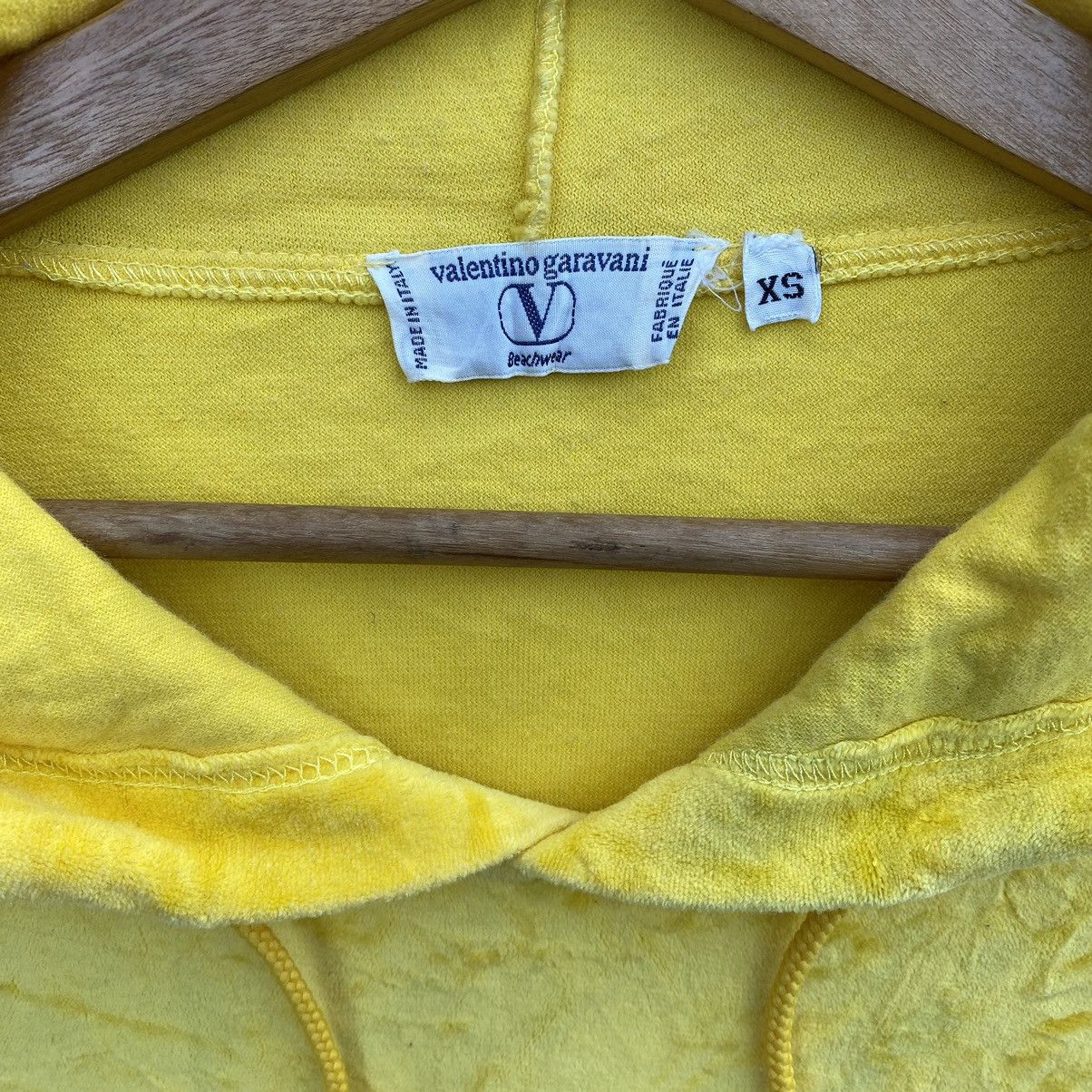 Valentino Valentino Garavani Beachwear Velvet Hoodie Made in Italy Size US XS / EU 42 / 0 - 3 Thumbnail