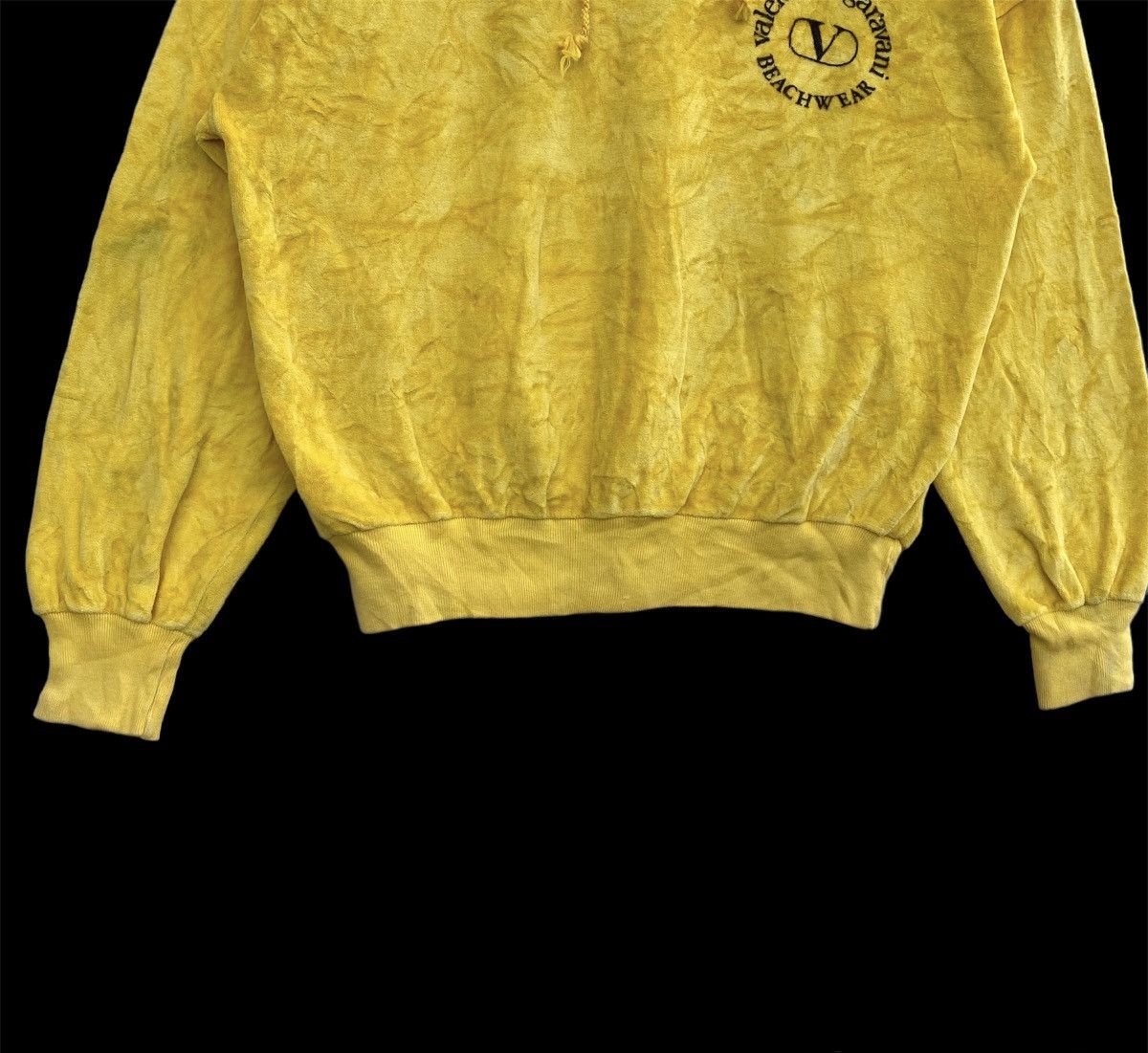Valentino Valentino Garavani Beachwear Velvet Hoodie Made in Italy Size US XS / EU 42 / 0 - 5 Thumbnail