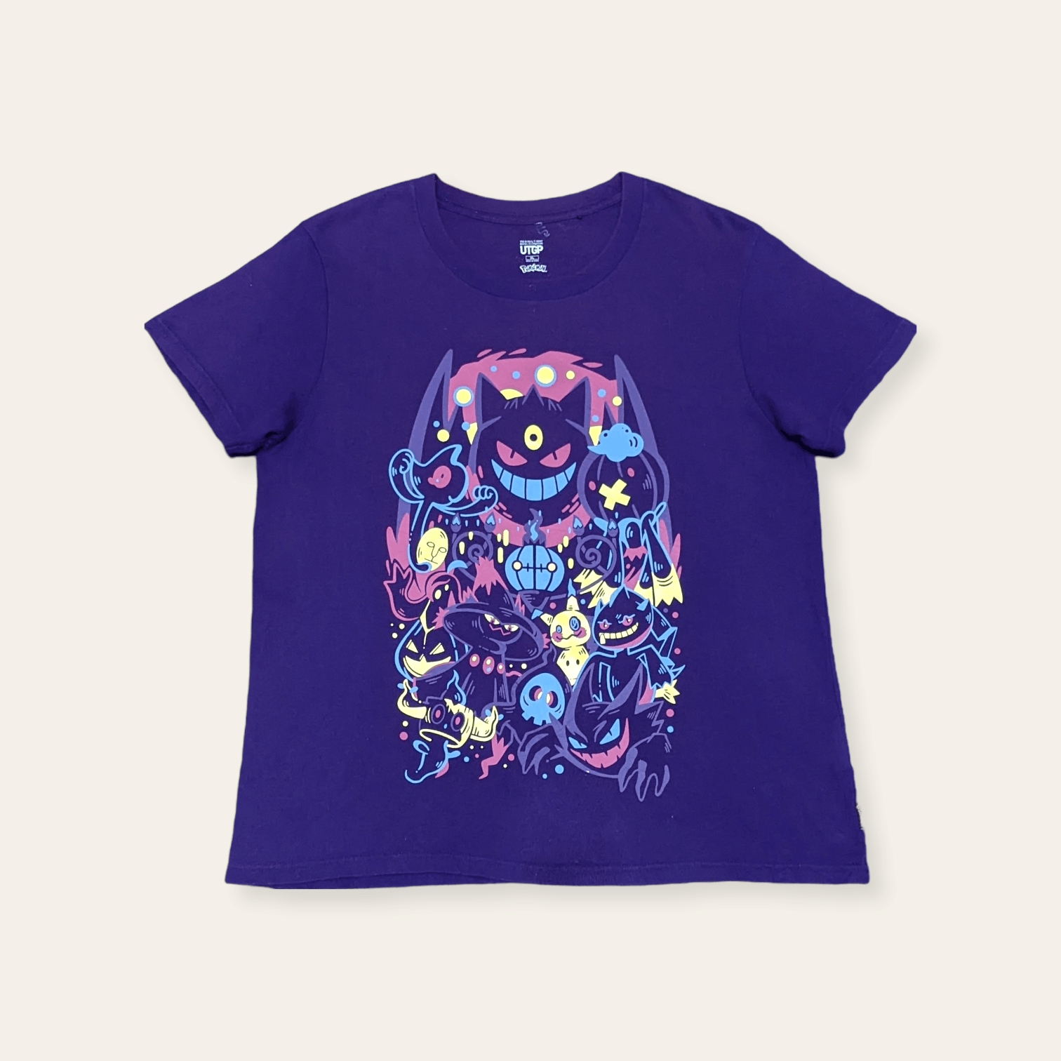 Japanese Brand × Nintendo × Pokemon Very Rare UTGP Dark Ghost Pokemon Artwork T shirt Size US L / EU 52-54 / 3 - 2 Thumbnail