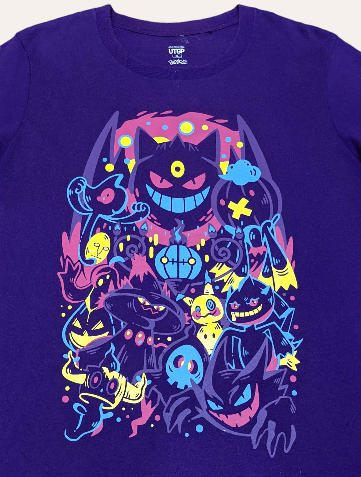 Japanese Brand × Nintendo × Pokemon Very Rare UTGP Dark Ghost Pokemon Artwork T shirt Size US L / EU 52-54 / 3 - 1 Thumbnail