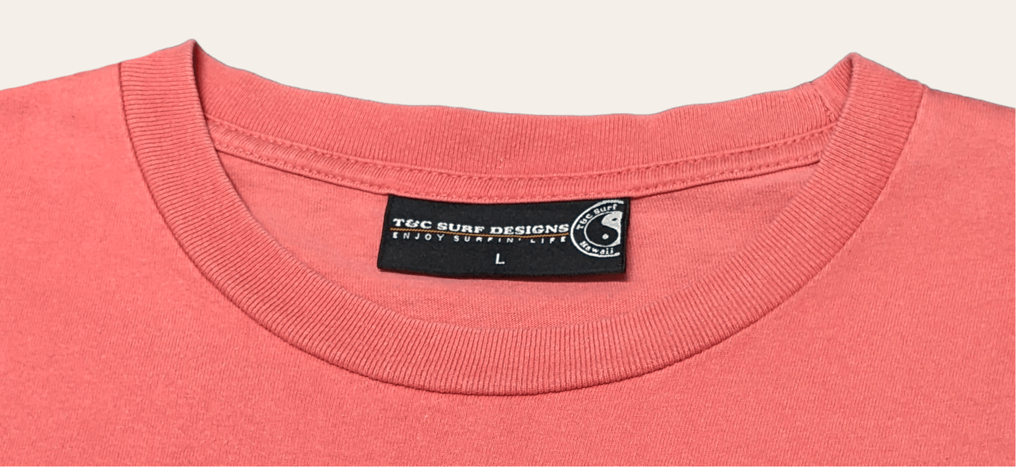 Billabong × Vintage Vintage 90s T & C Surf Design Hawaii Ying Yang T shirt Size US L / EU 52-54 / 3 - 10 Thumbnail
