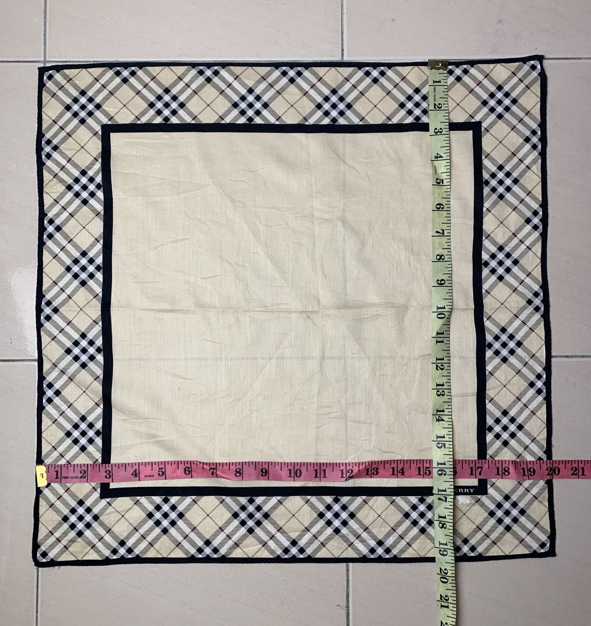 Burberry Burberry Handkerchief Pocketsquares Size ONE SIZE - 6 Thumbnail