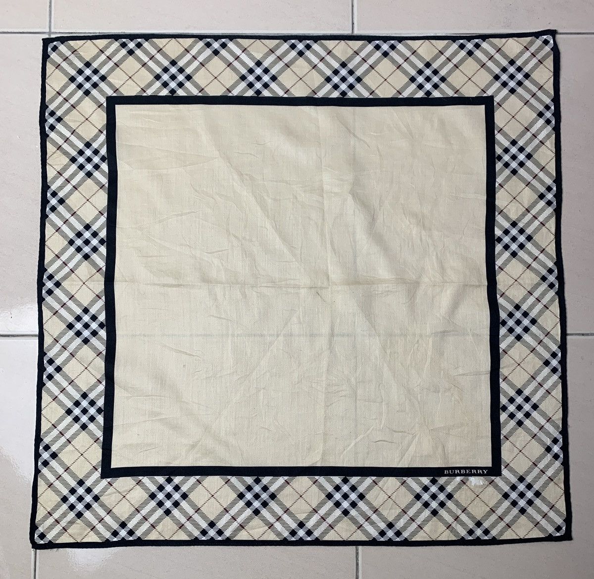 Burberry Burberry Handkerchief Pocketsquares Size ONE SIZE - 2 Thumbnail