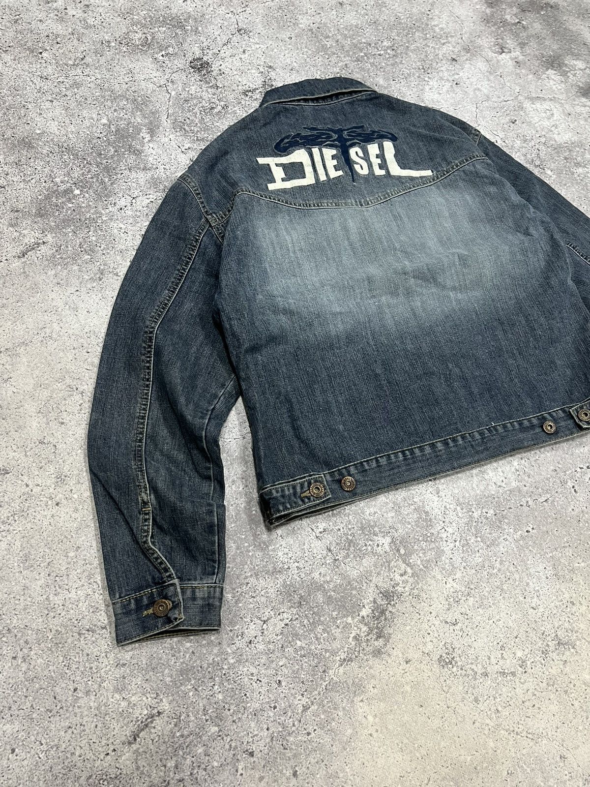 Diesel × Vintage Vintage Diesel Denim Jacket Size US S / EU 44-46 / 1 - 2 Thumbnail