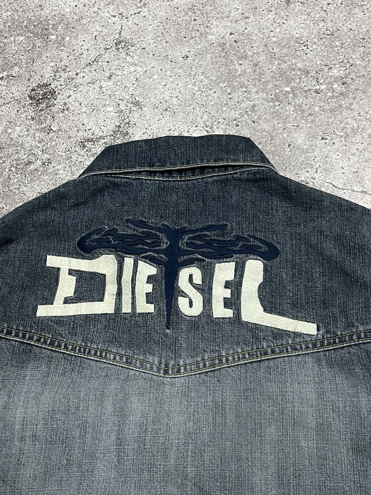 Diesel × Vintage Vintage Diesel Denim Jacket Size US S / EU 44-46 / 1 - 19 Thumbnail