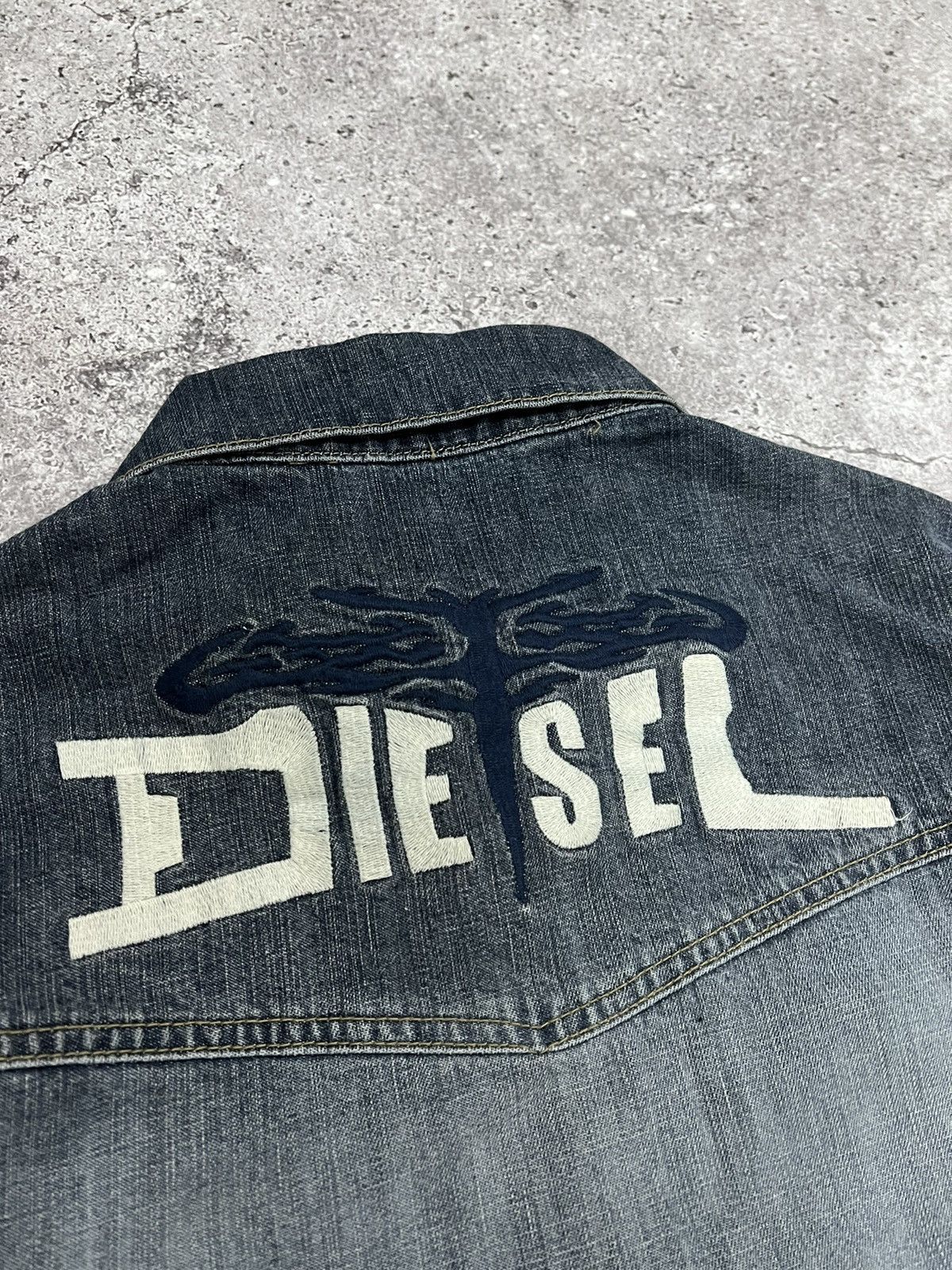 Diesel × Vintage Vintage Diesel Denim Jacket Size US S / EU 44-46 / 1 - 18 Thumbnail