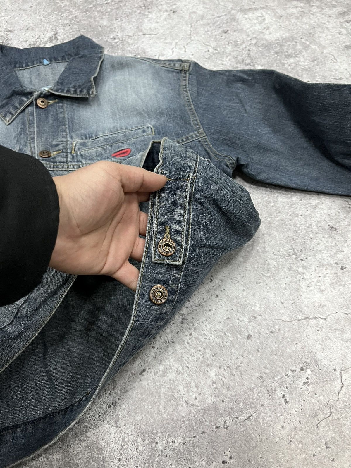 Diesel × Vintage Vintage Diesel Denim Jacket Size US S / EU 44-46 / 1 - 17 Thumbnail