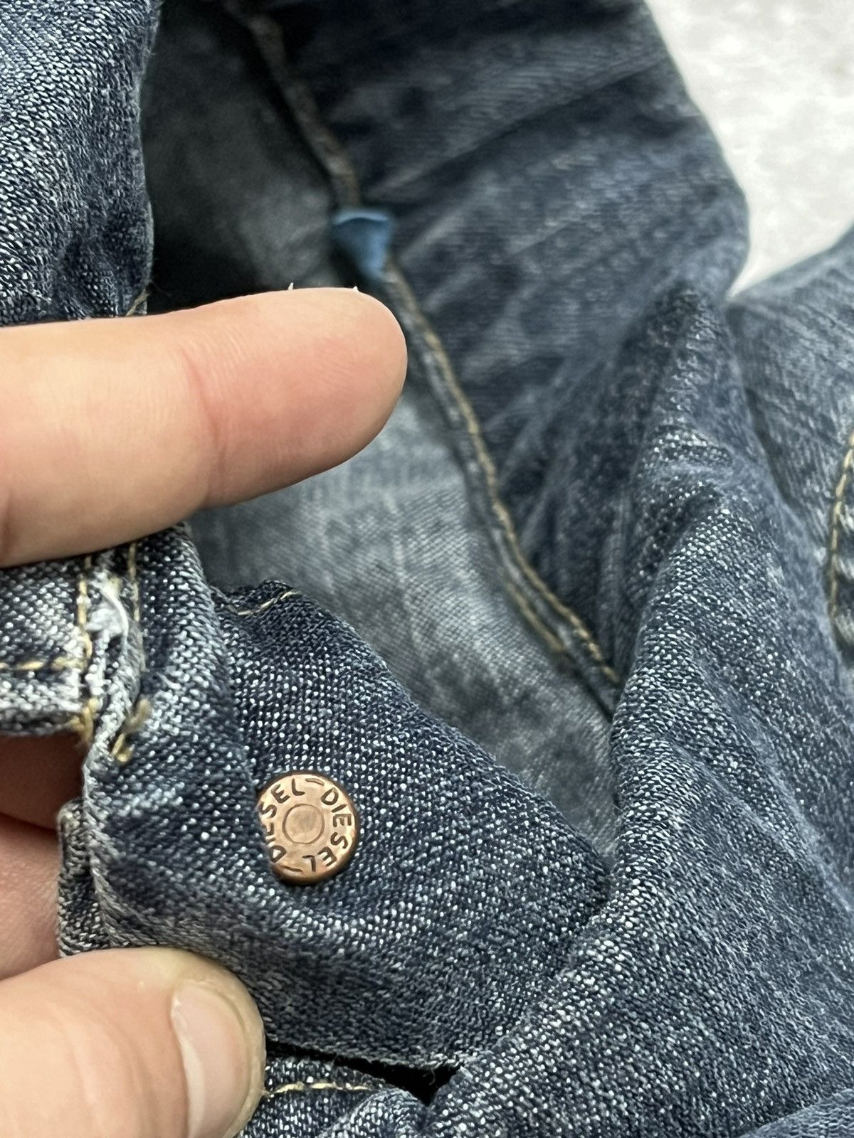 Diesel × Vintage Vintage Diesel Denim Jacket Size US S / EU 44-46 / 1 - 14 Thumbnail