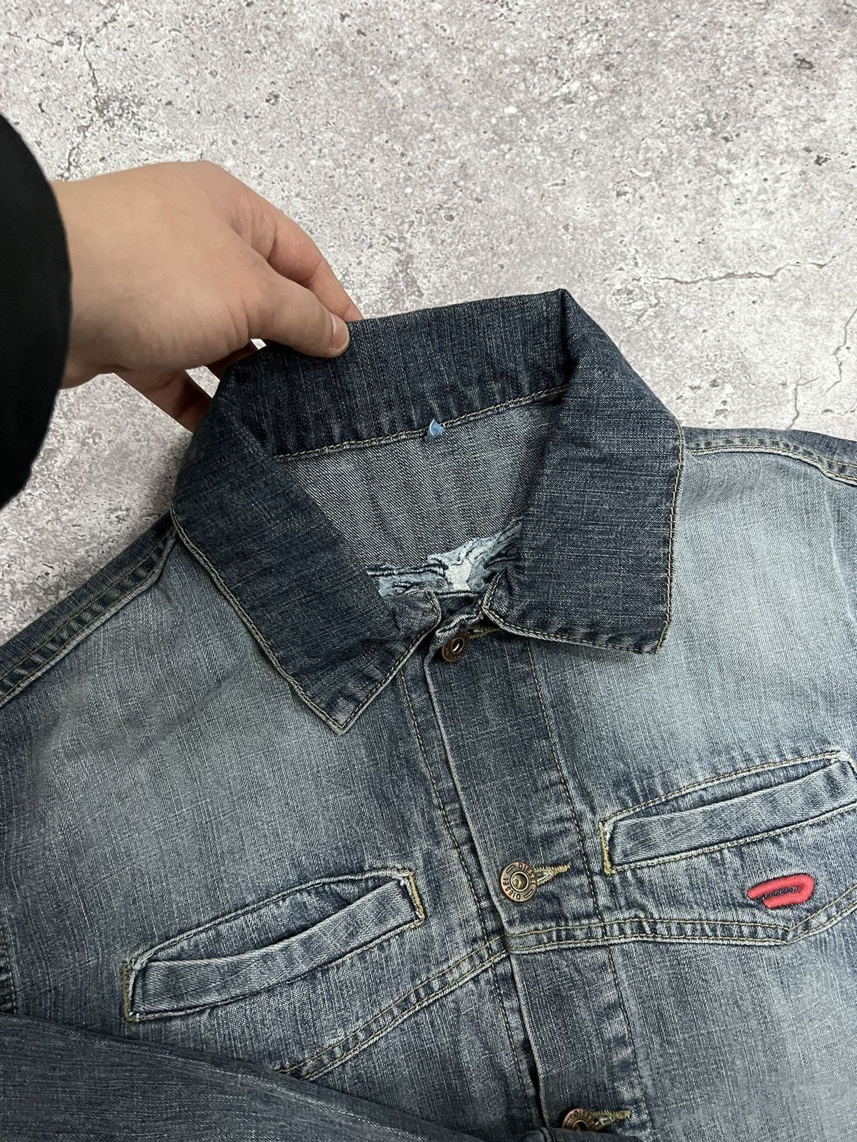 Diesel × Vintage Vintage Diesel Denim Jacket Size US S / EU 44-46 / 1 - 16 Thumbnail