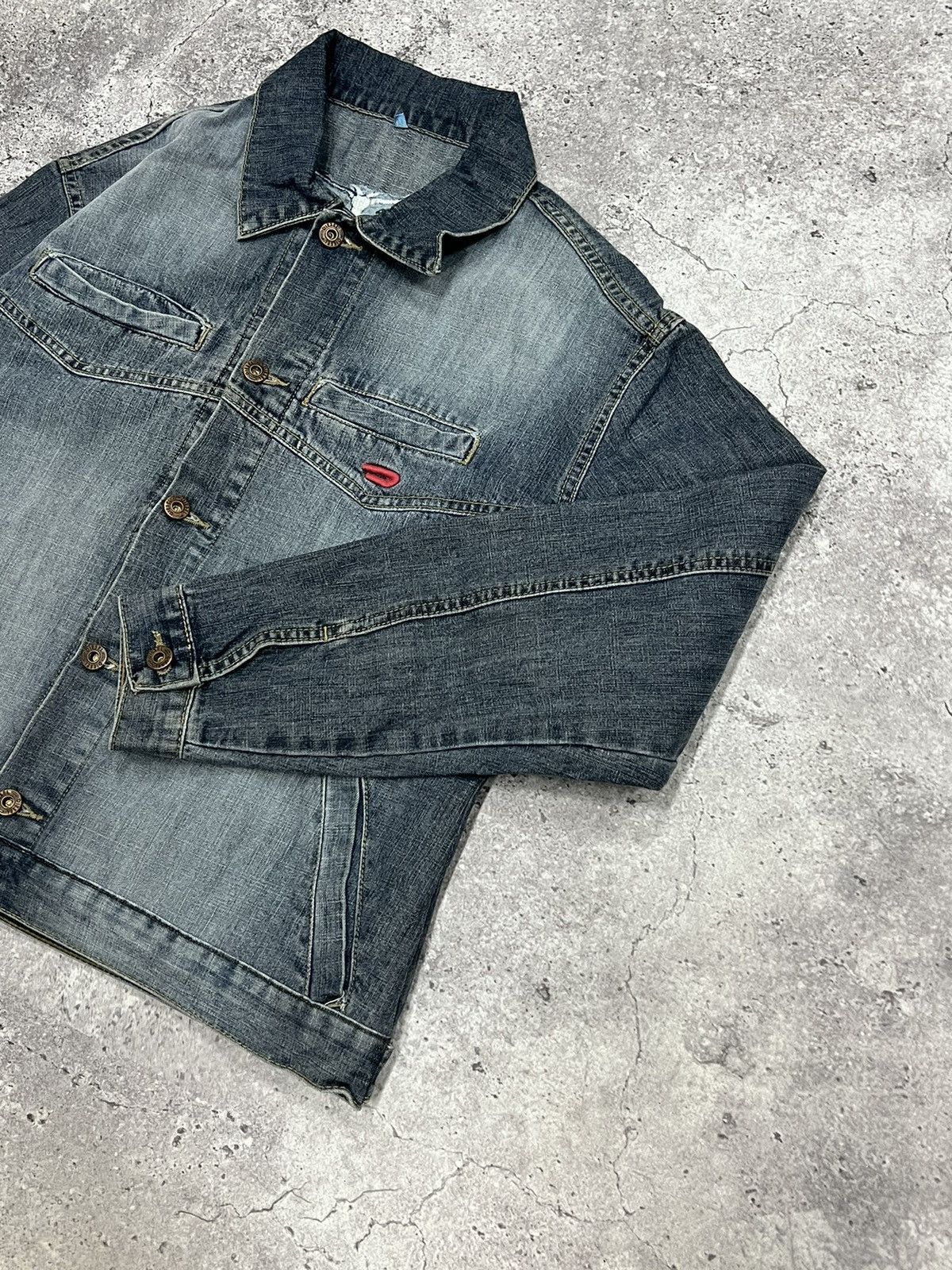 Diesel × Vintage Vintage Diesel Denim Jacket Size US S / EU 44-46 / 1 - 8 Thumbnail