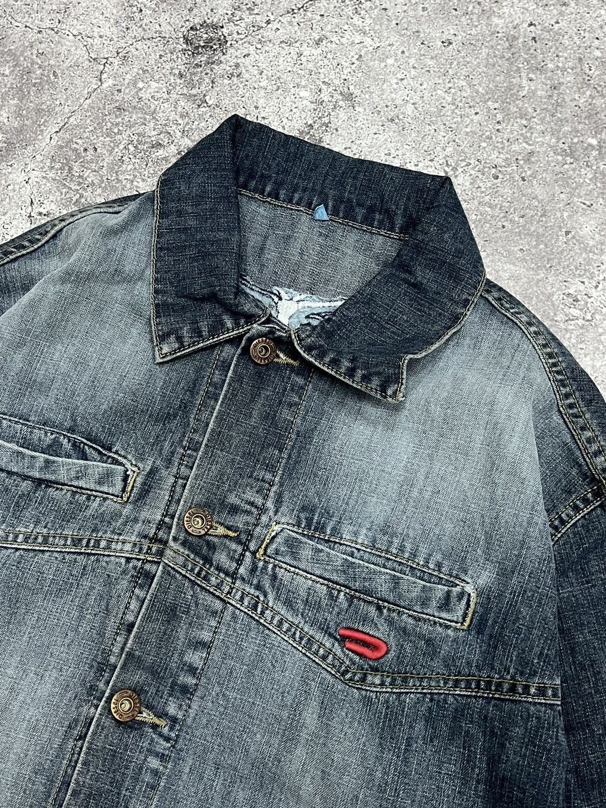Diesel × Vintage Vintage Diesel Denim Jacket Size US S / EU 44-46 / 1 - 7 Thumbnail