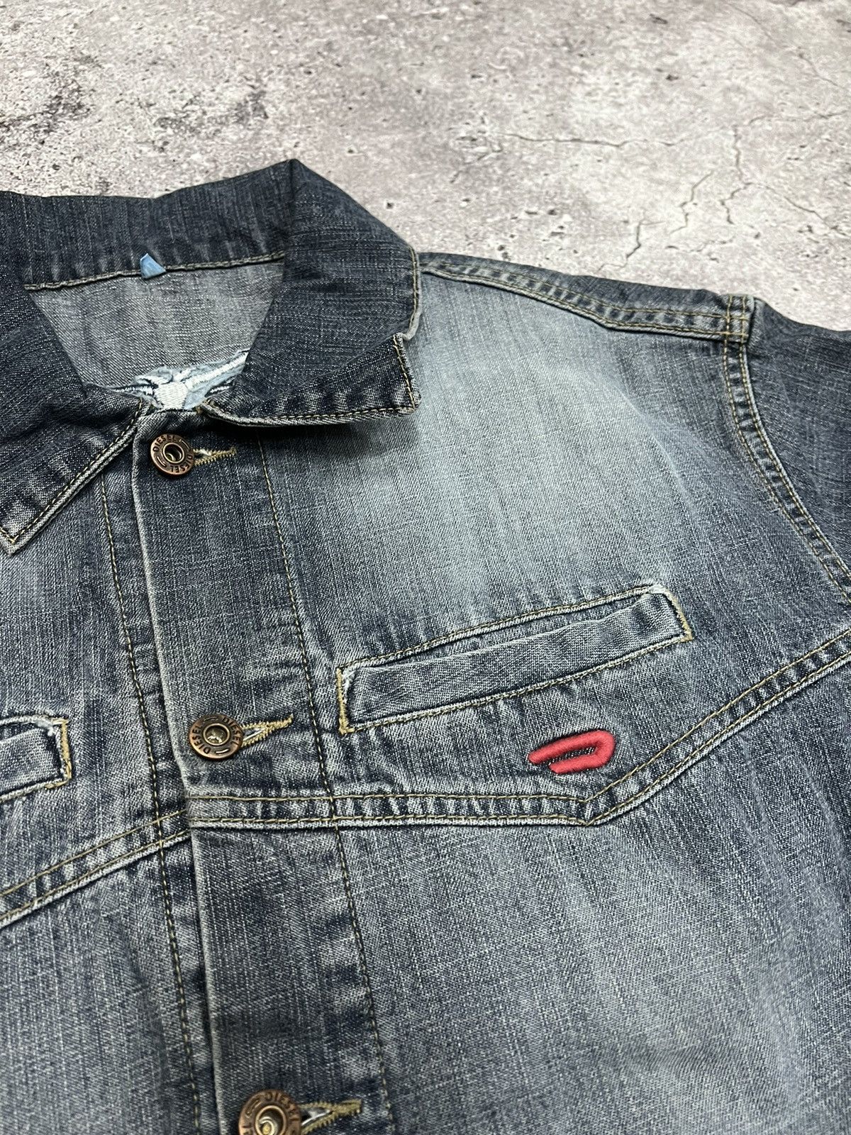 Diesel × Vintage Vintage Diesel Denim Jacket Size US S / EU 44-46 / 1 - 12 Thumbnail