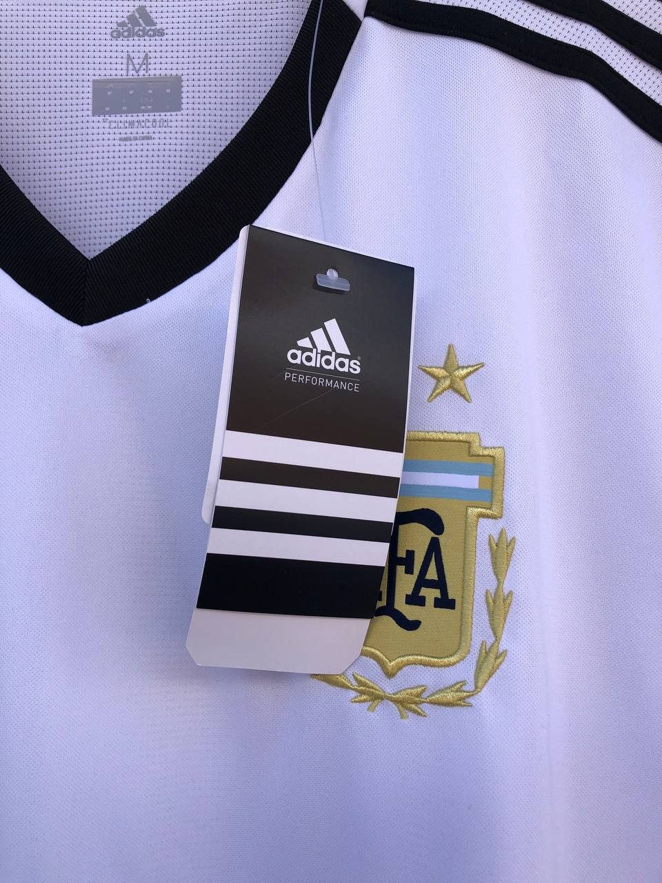 Adidas × Vintage ARGENTINA HOME FOOTBALL SHIRT SOCCER JERSEY ADIDAS Size US M / EU 48-50 / 2 - 4 Thumbnail