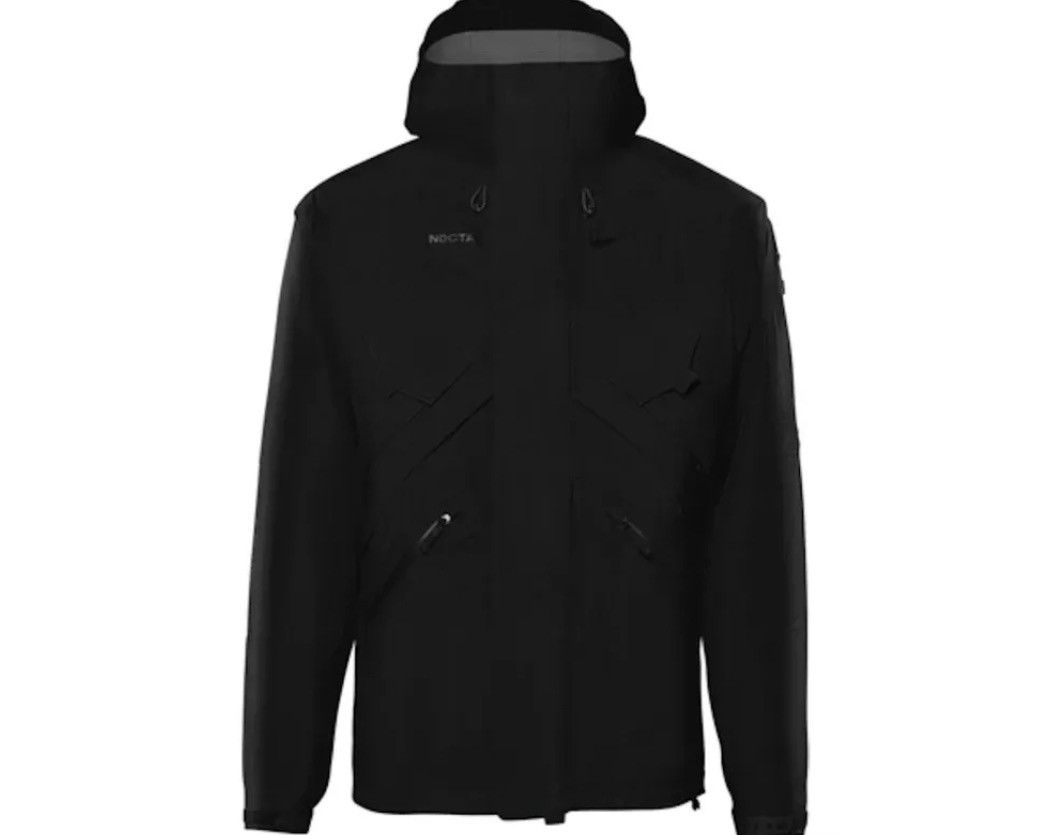 Nike x Drake NOCTA Shell Jacket Black 2021 Mens Size XL NWT