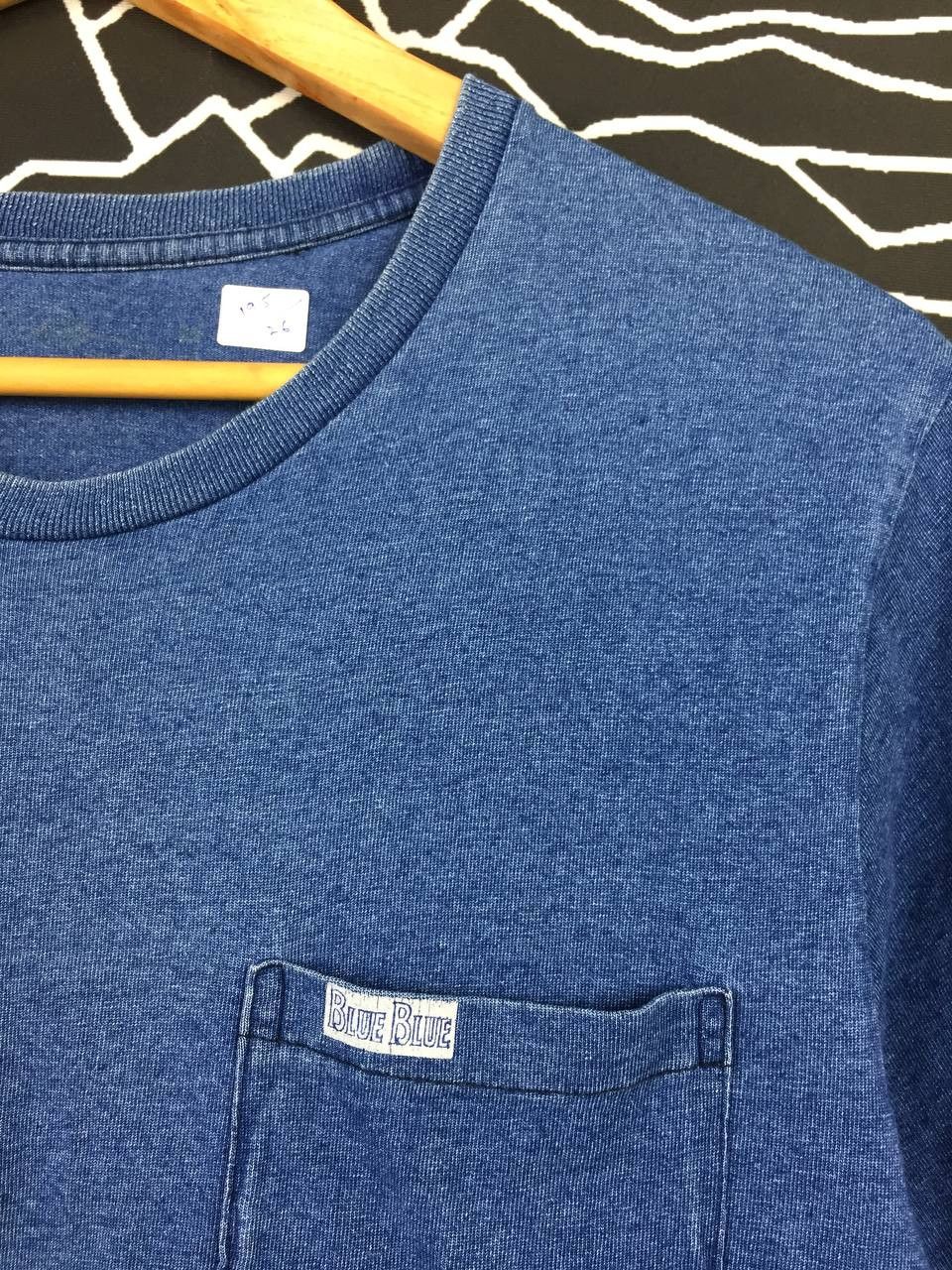 Blue Blue Japan Blue Blue Japan Indigo Denim Pocket Tee Size US M / EU 48-50 / 2 - 4 Thumbnail