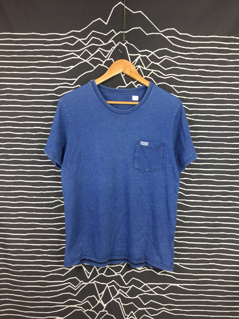Blue Blue Japan Blue Blue Japan Indigo Denim Pocket Tee Size US M / EU 48-50 / 2 - 1 Thumbnail