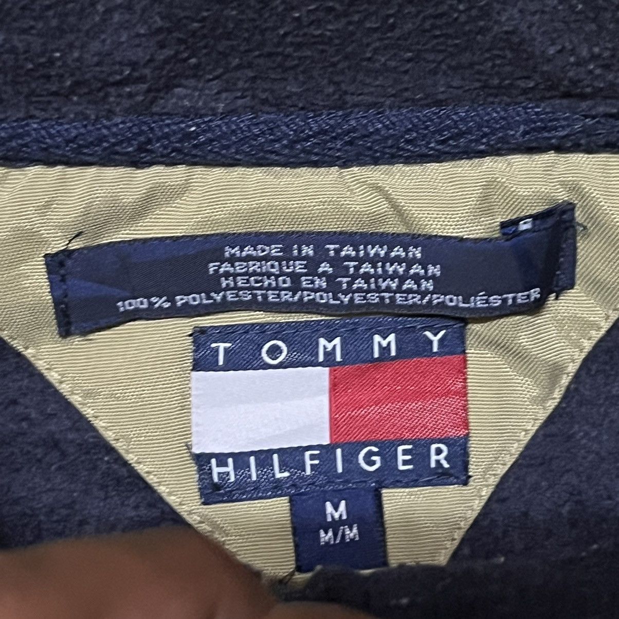 Tommy Hilfiger Tommy Hilfiger Big Logo Fleece Jacket Size US M / EU 48-50 / 2 - 6 Thumbnail