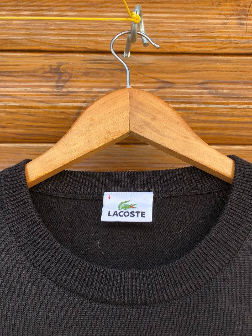 Japanese Brand Lacoste long sleeve sweater Size US M / EU 48-50 / 2 - 6 Thumbnail