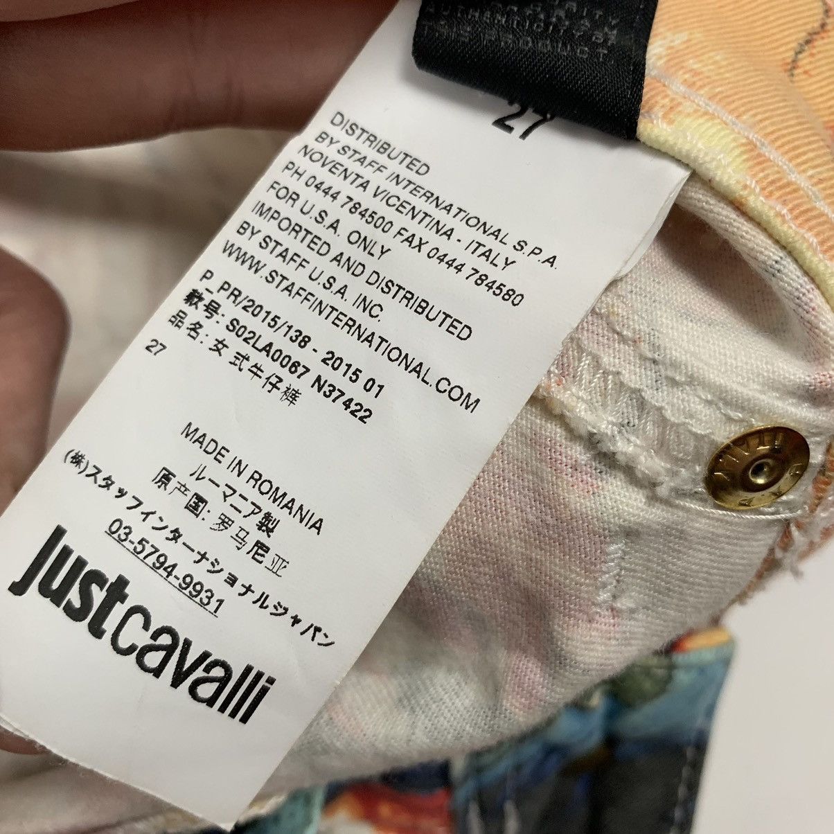 Just Cavalli Just Cavalli vintage women’s jeans Size 27" / US 4 / IT 40 - 6 Thumbnail