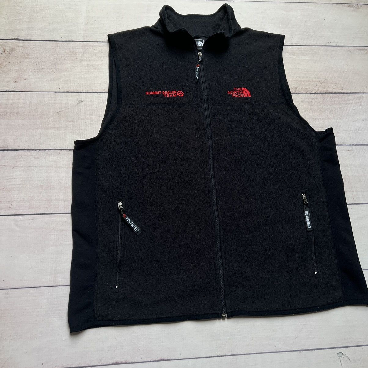 The North Face Vintage The North Face Fleece Vest Summit Series Black Size US XL / EU 56 / 4 - 2 Thumbnail