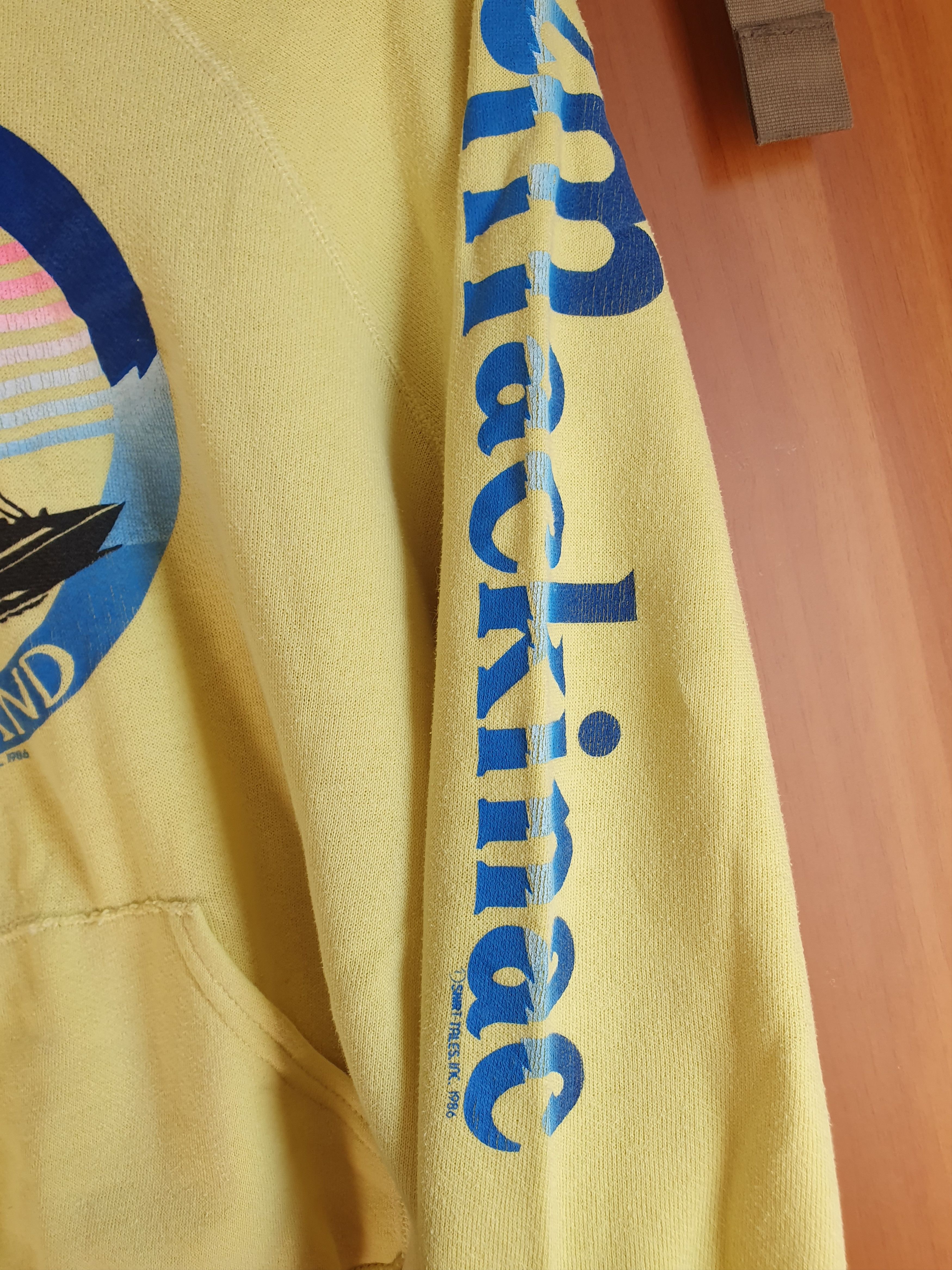 Vintage Mackinac Island Vtg 1986 Made in USA SWAG hoodie sz M? Size US M / EU 48-50 / 2 - 7 Thumbnail
