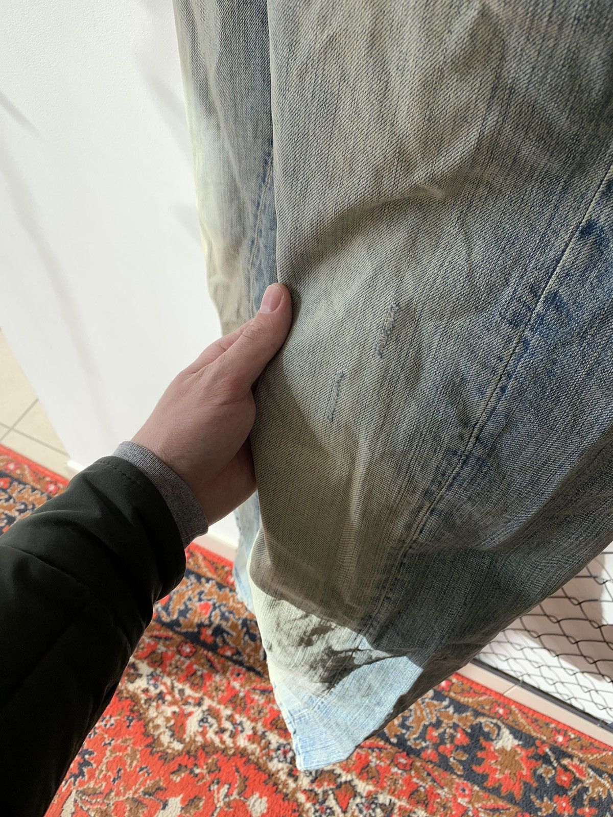G-Star × Vintage Vintage G Star Raw Jeans Big Logo Denim Pants Size US 34 / EU 50 - 17 Thumbnail