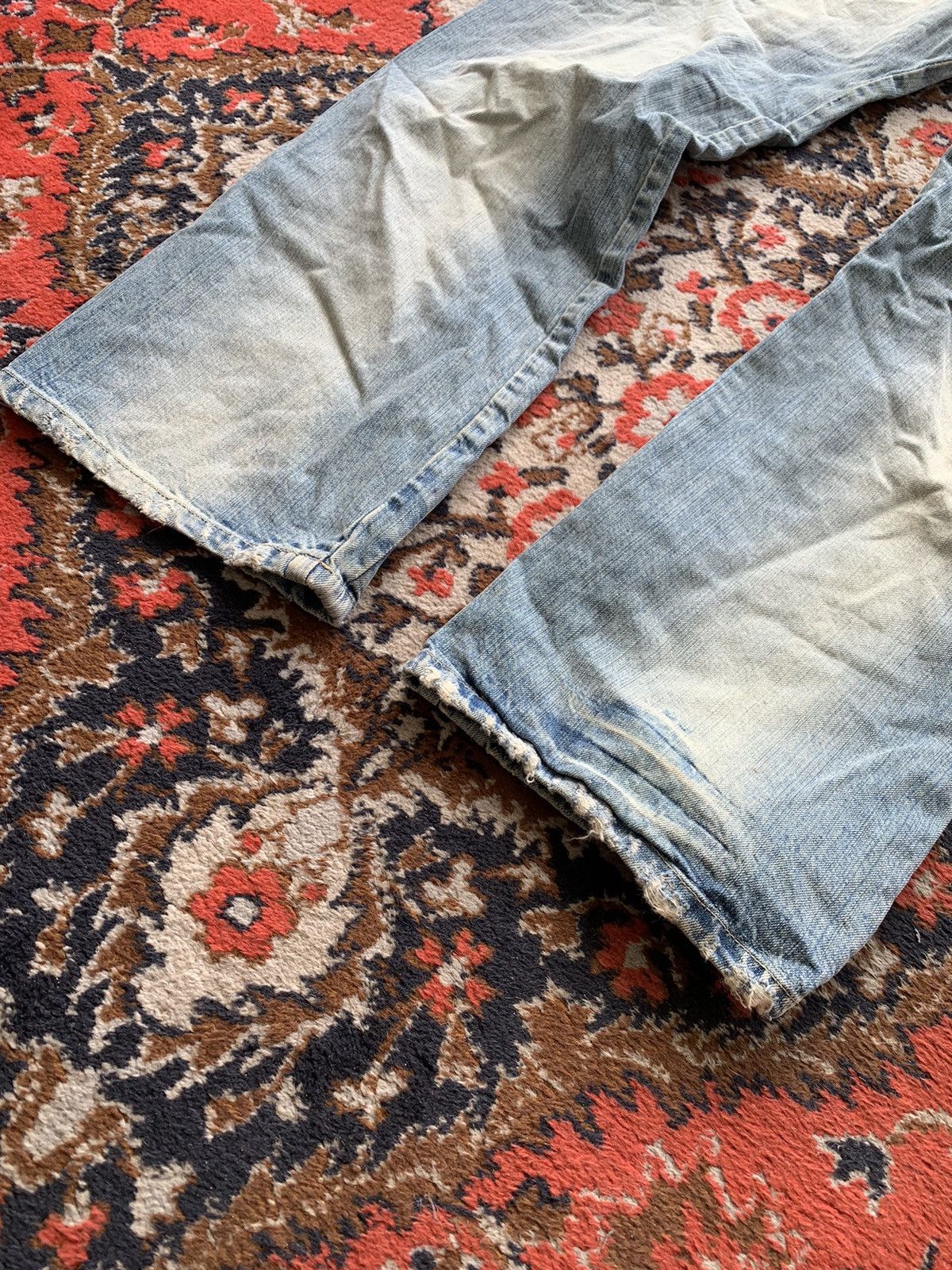 G-Star × Vintage Vintage G Star Raw Jeans Big Logo Denim Pants Size US 34 / EU 50 - 6 Thumbnail