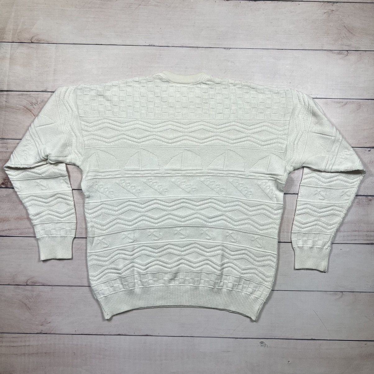 Lacoste × Vintage Vintage Lacoste Knitwear Sweater Knit Cable Size US M / EU 48-50 / 2 - 7 Thumbnail