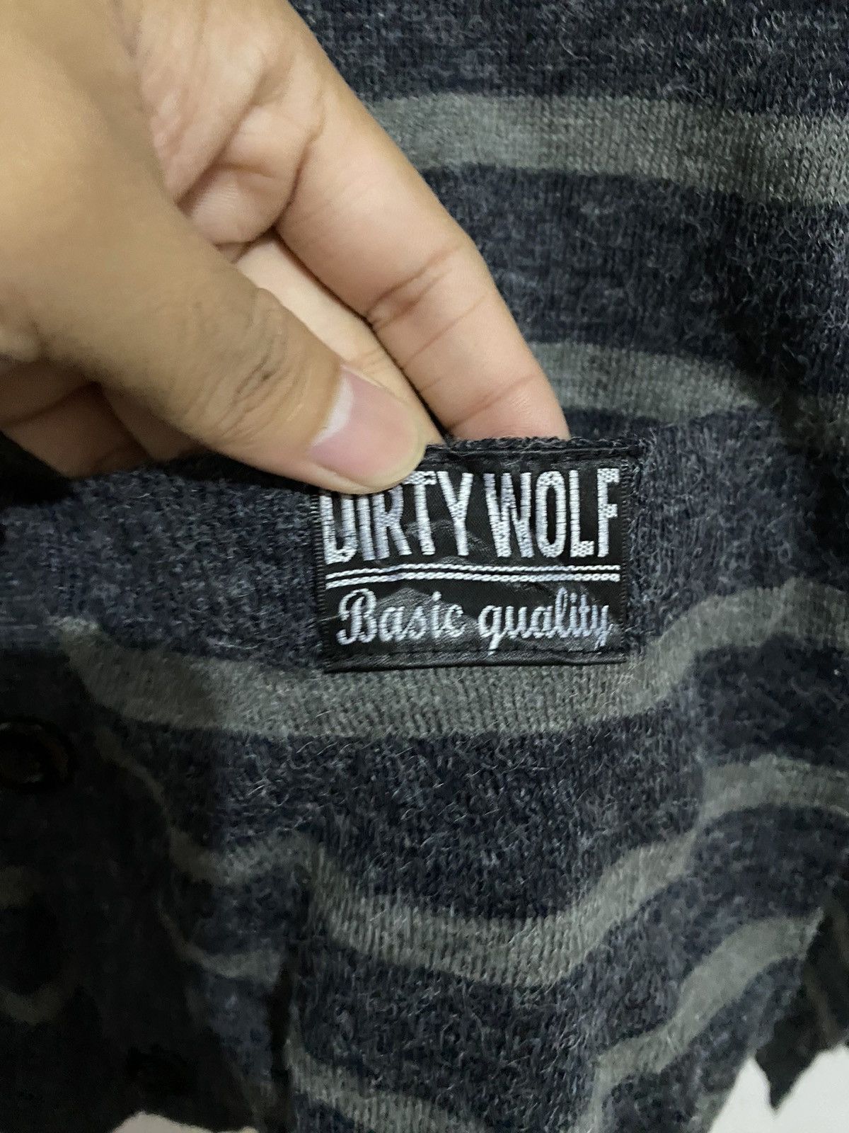 Hysteric Glamour × Japanese Brand × PPFM 💸BINDINGOFFER💸Dirtywolf Cardigan Stripes Like Numbernine Size US M / EU 48-50 / 2 - 3 Thumbnail